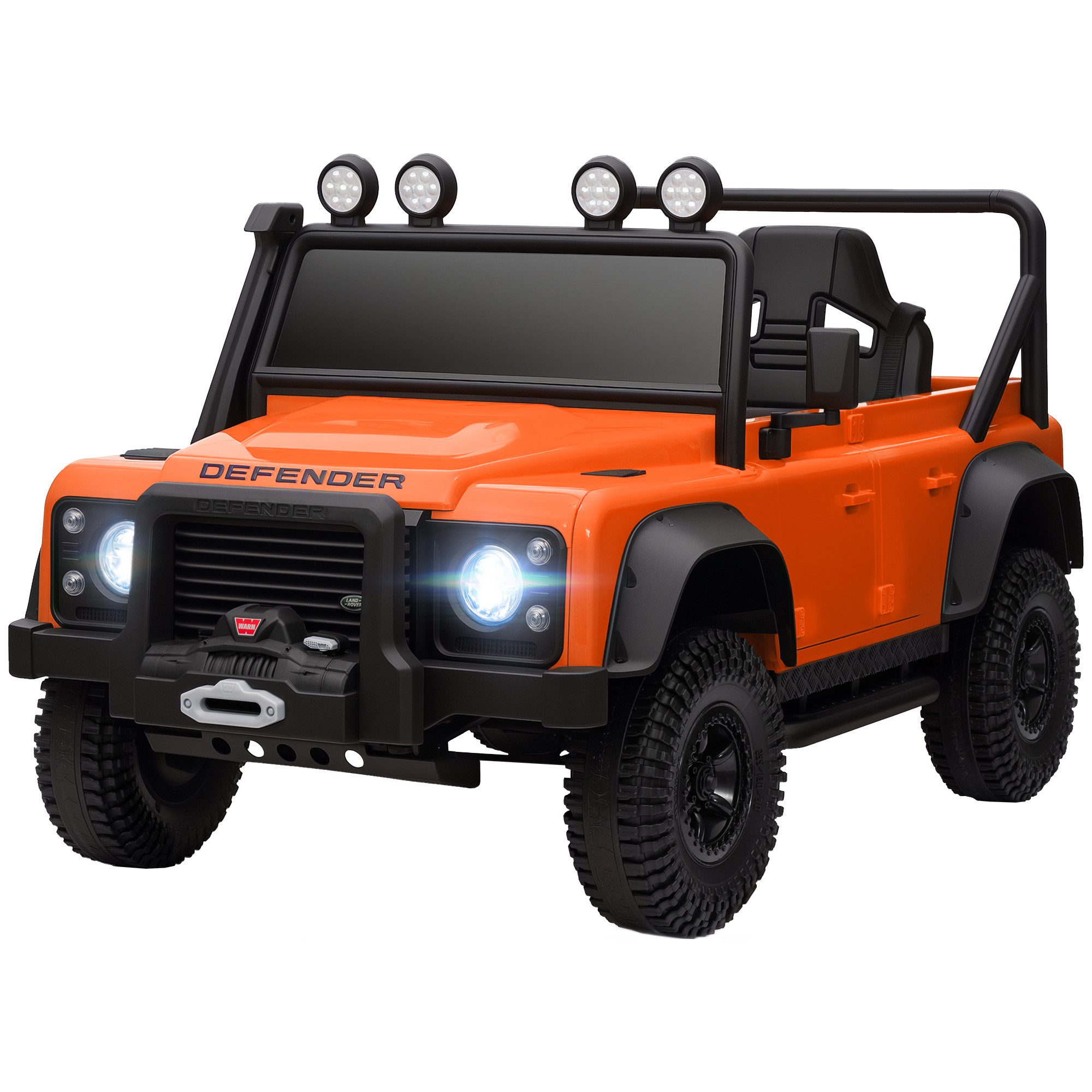Elektro-Kinderauto Kinder-Elektroauto 12V, Fernbedienung, Musik, Hupe, LED