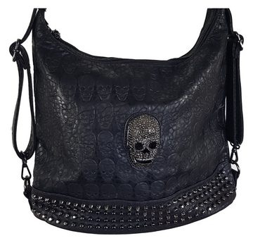Einkaufszauber Handtasche Rucksack Handtasche Skull Totenkopf 3D Cool