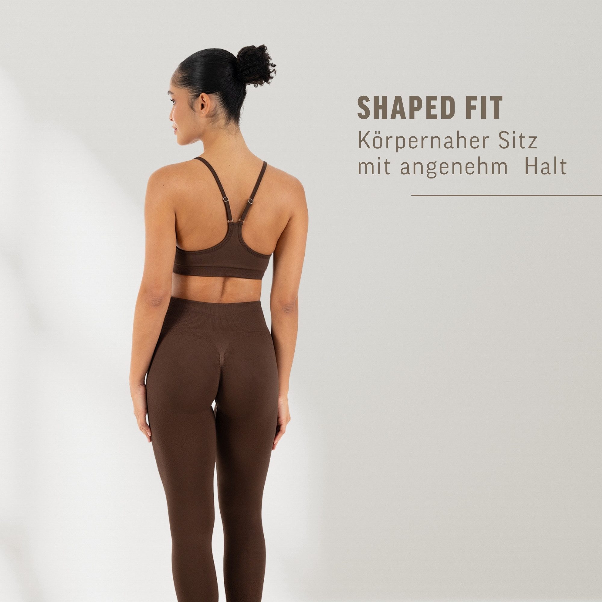 Smilodox Sport-BH Timea, Bustier Damen, Shaped Fit, Fitness Bra, Gym & Freizeit Racerback, Rippbund, elastisch, weiches Material, Stretch