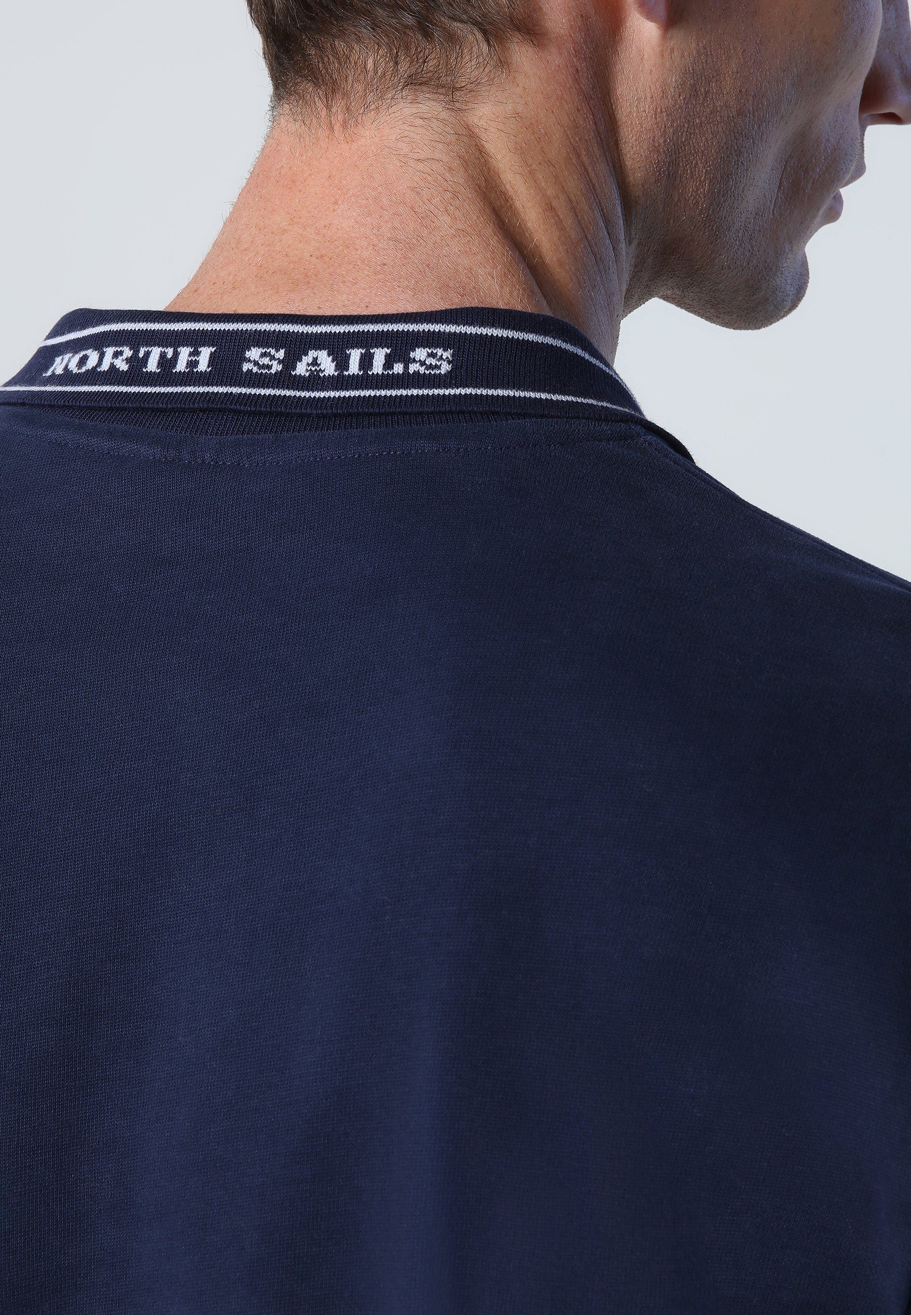 North Sails Poloshirt BLUE NAVY polo Langarmshirt shirt Long-sleeved