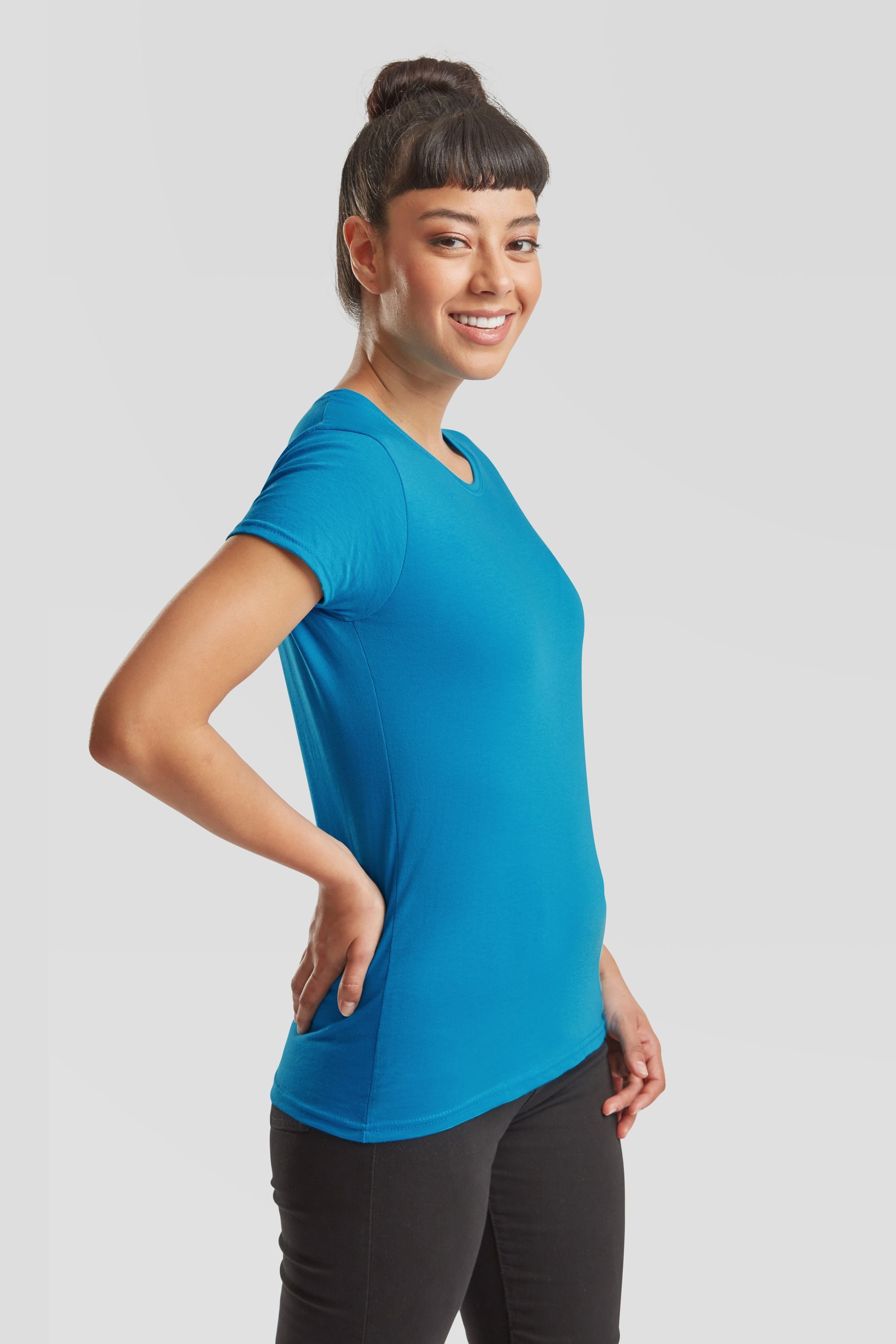 Fruit of the Loom Rundhalsshirt Ladies Iconic 150 T-Shirt