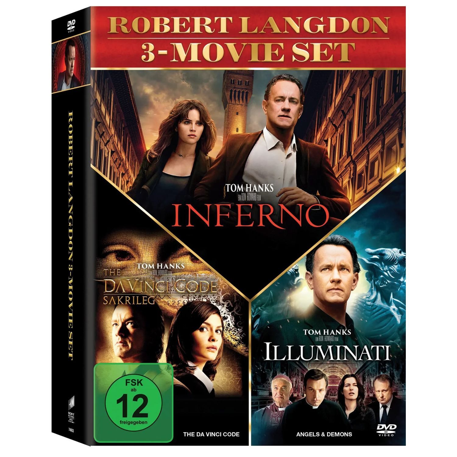 DVD The Da Vinci Code - Sakrileg & Illuminati & Inferno