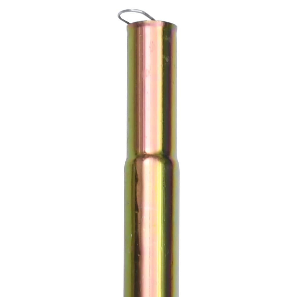 vidaXL Vorzelt 200 cm Sonnensegel Stange 200 cm Verzinkter Stahl