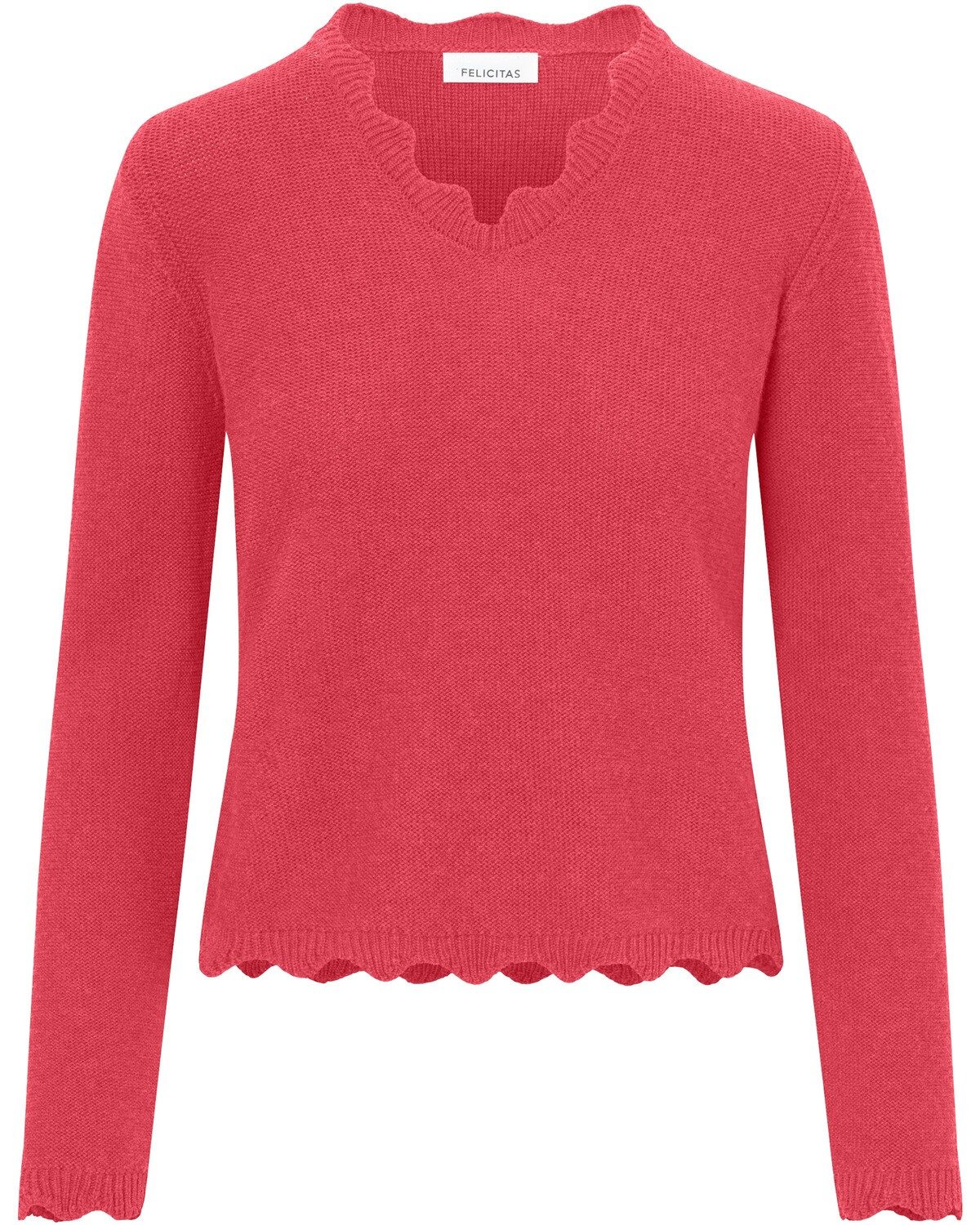 FELICITAS Strickpullover V-Pullover Pippa