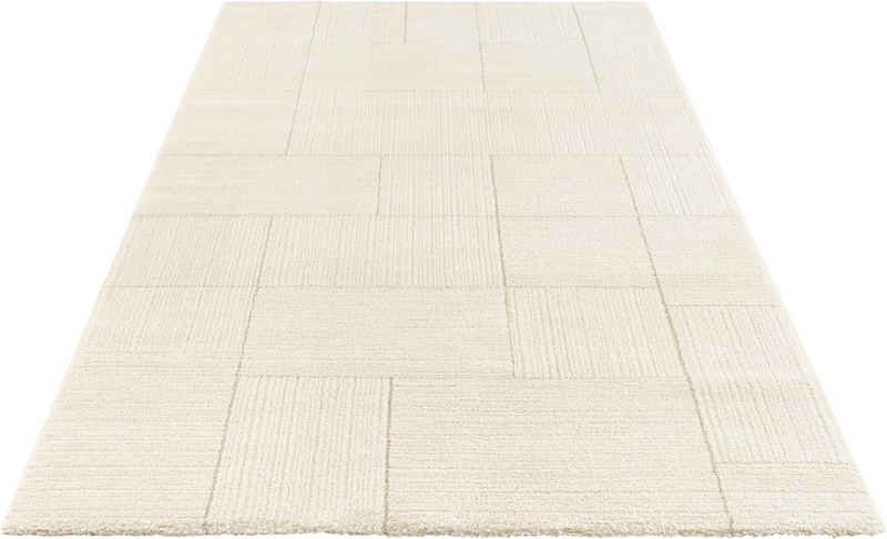 Teppich Castres, ELLE DECORATION, rechteckig, Höhe: 14 mm, Shaggy, Weich, Flauschig, Skandi-Look, Wohnzimmer, Schlafzimmer