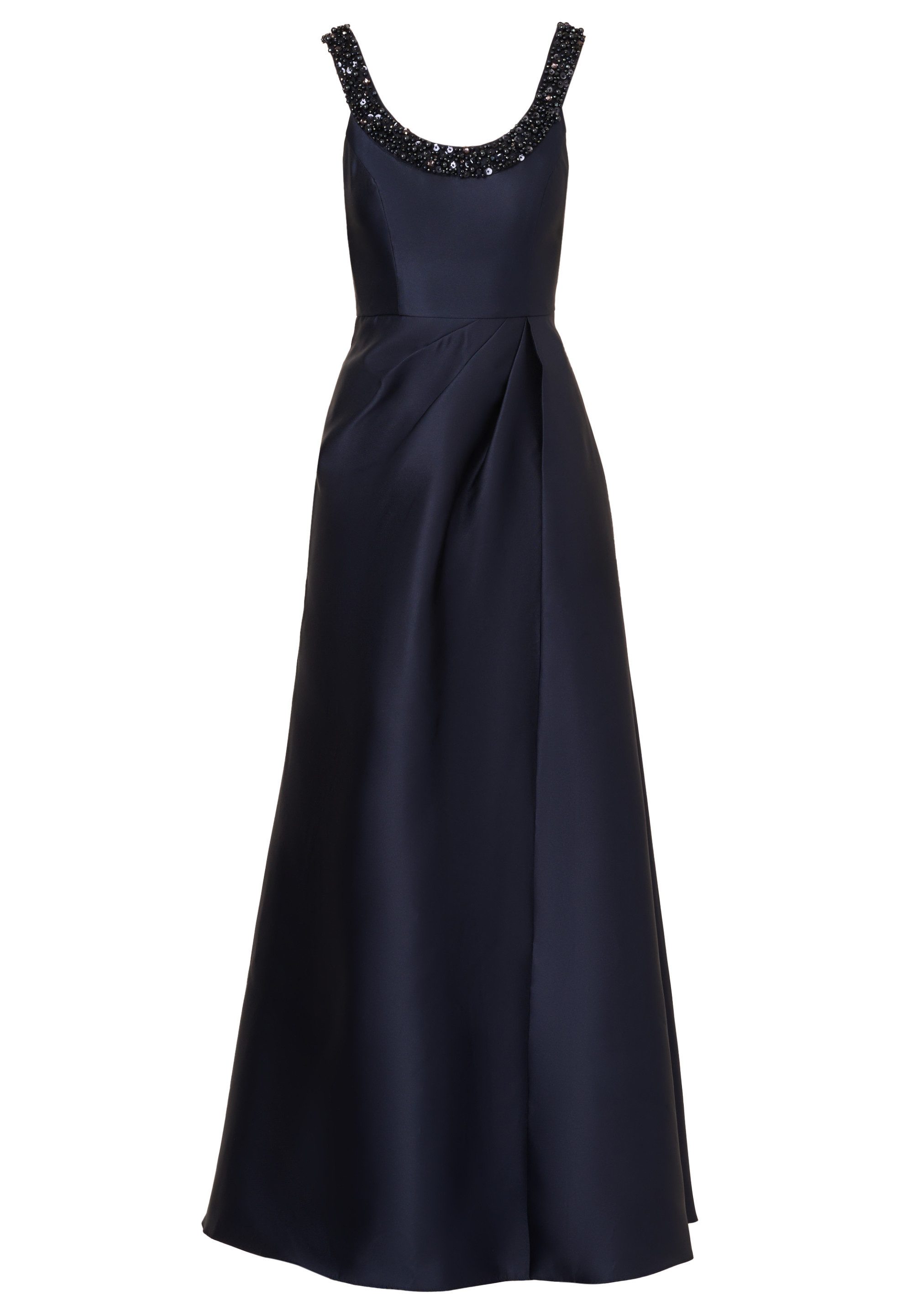 Adrianna Papell Abendkleid Beaded Mikado Gown Mikado-Kleid mit Perlenverzie günstig online kaufen