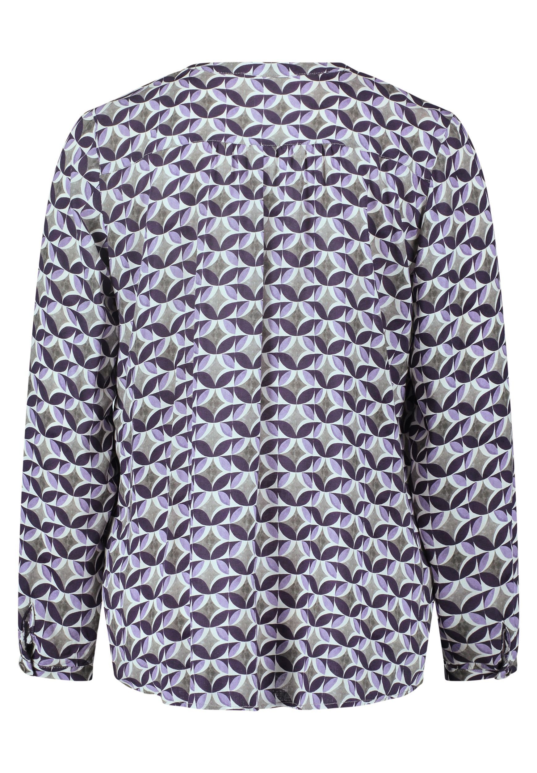 Cartoon Druckbluse Casual-Bluse