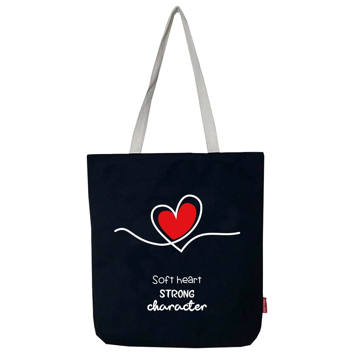 Tragetasche Stofftasche "Soft Heart"