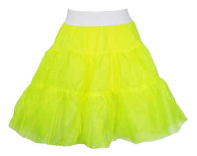 Funny Fashion Kostüm Volumen Petticoat Unterrock Damen 50 cm Gelb