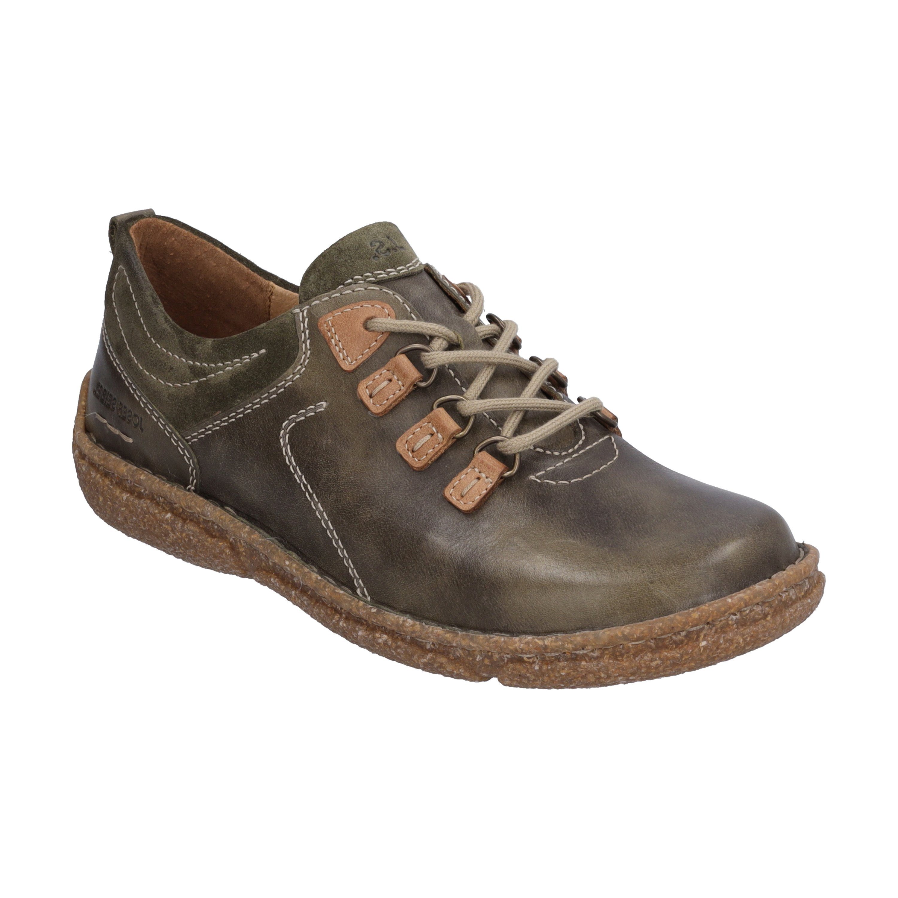 Neele 58, grün Schnürschuh