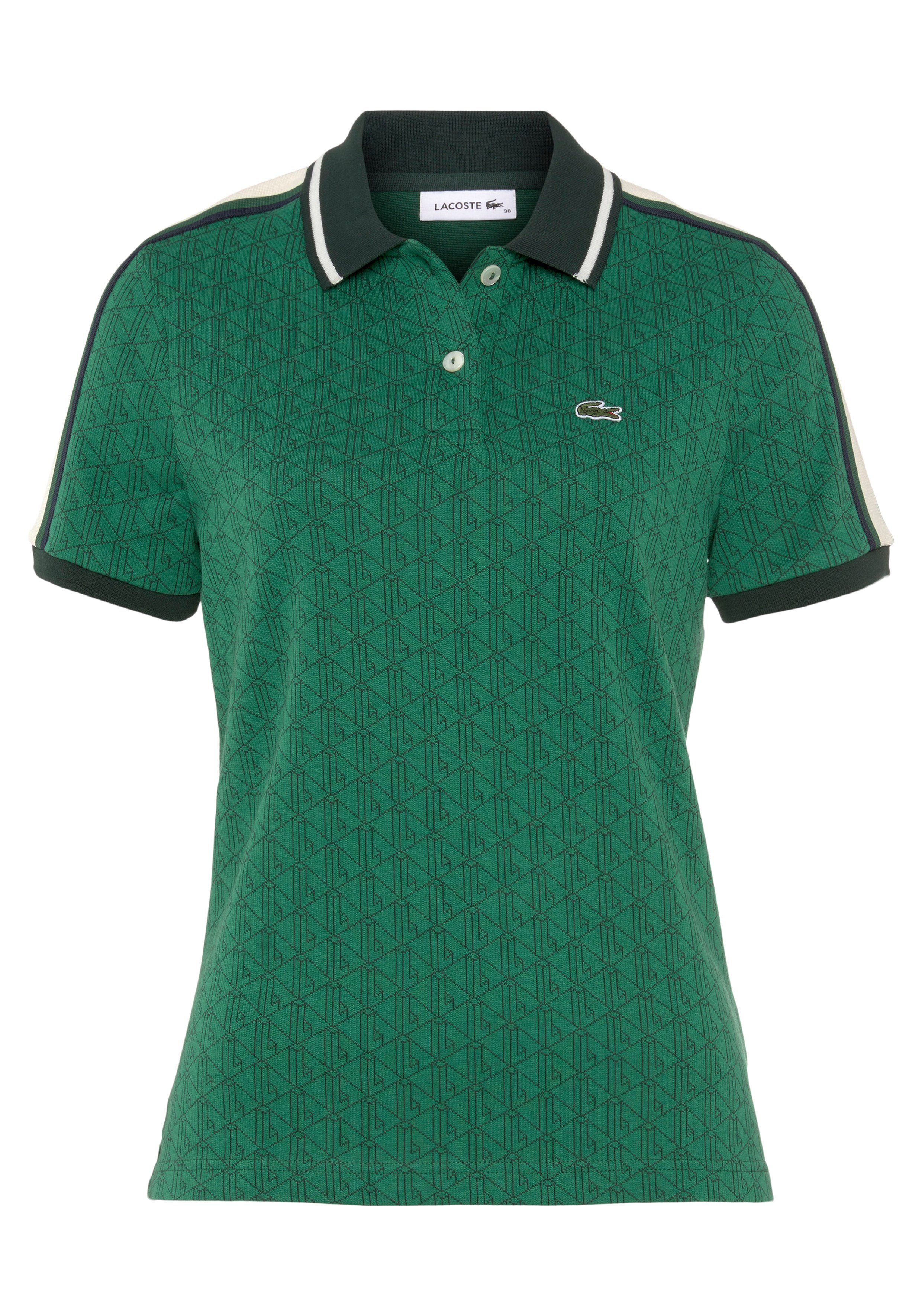 Lacoste Poloshirt mit Knopfverschluss Kragen am