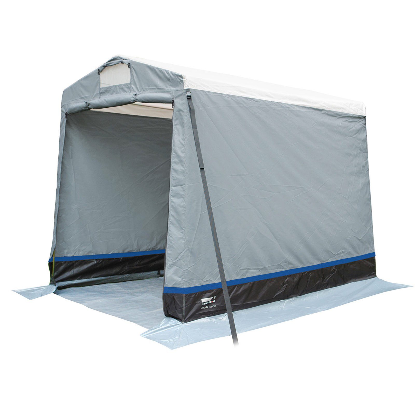 High Peak Gerätezelt »Multitent Lagerzelt Camping Küchen«, Zelt Umkleide  Geräte Beistellzelt