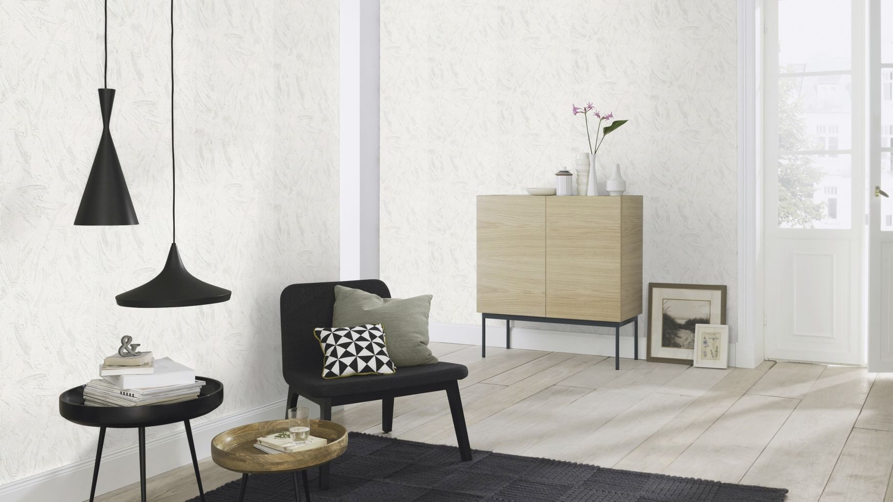 Rasch Vliestapete Rasch Vliestapete 483482 Basic putzstruktur weiß günstig online kaufen