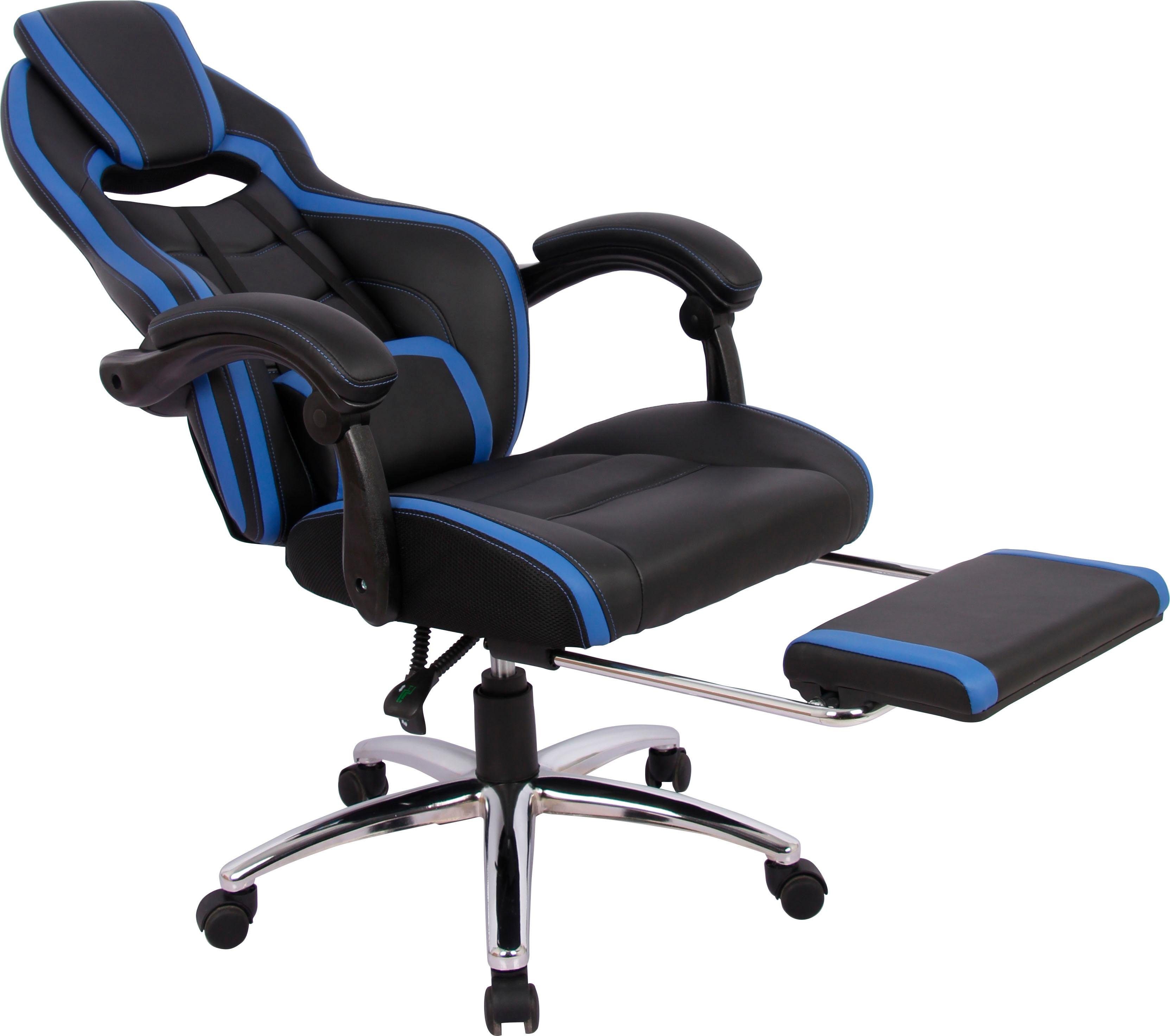 OTTO home Gaming-Stuhl Sprinta 1, Chefsessel mit ausziehbarer Fußstütze, komfortabel gepolstert mit vielen ergonomischen Funktionen – Bild 4 von 5