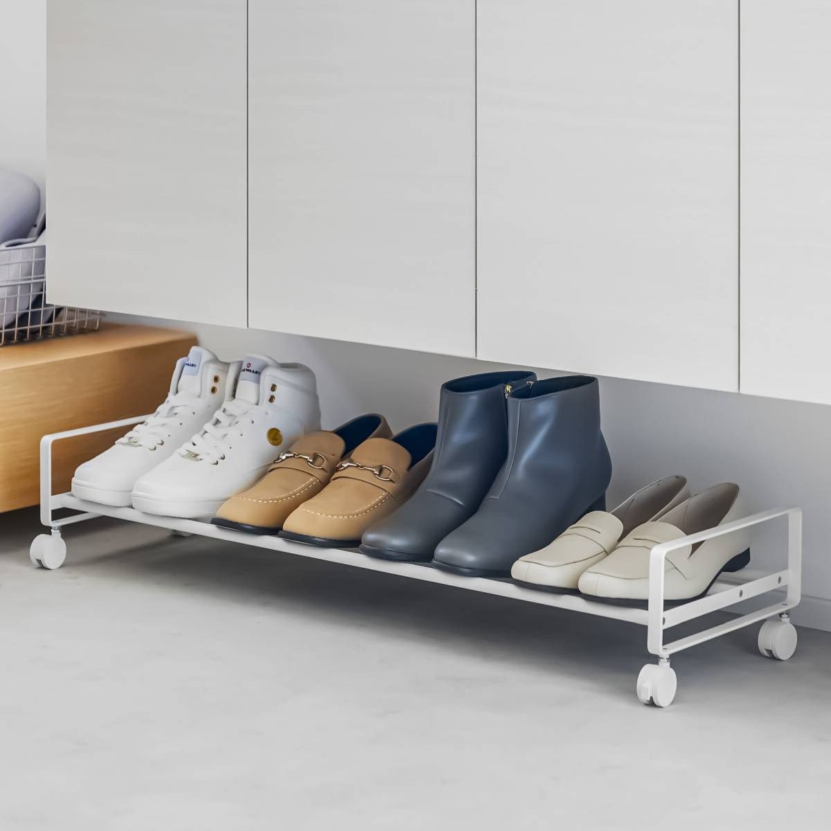 Yamazaki Schuhregal "Tower" aus Metall, mit günstig online kaufen