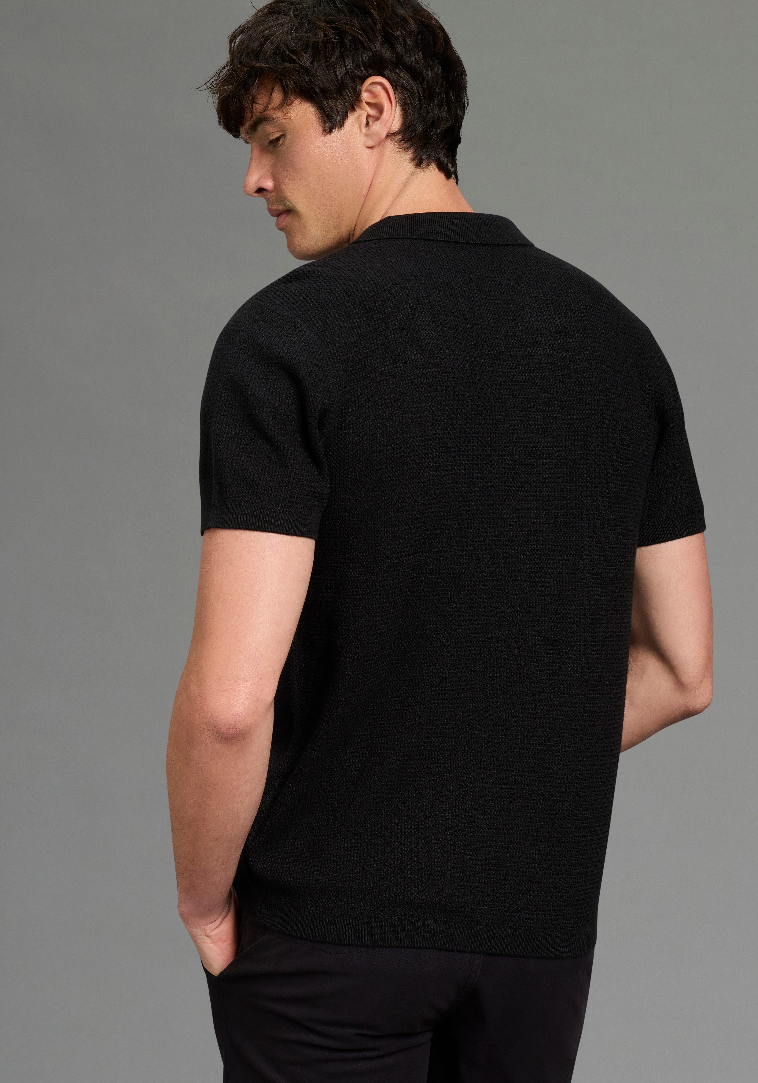 Bruno Banani Polokragenpullover Strickpolo