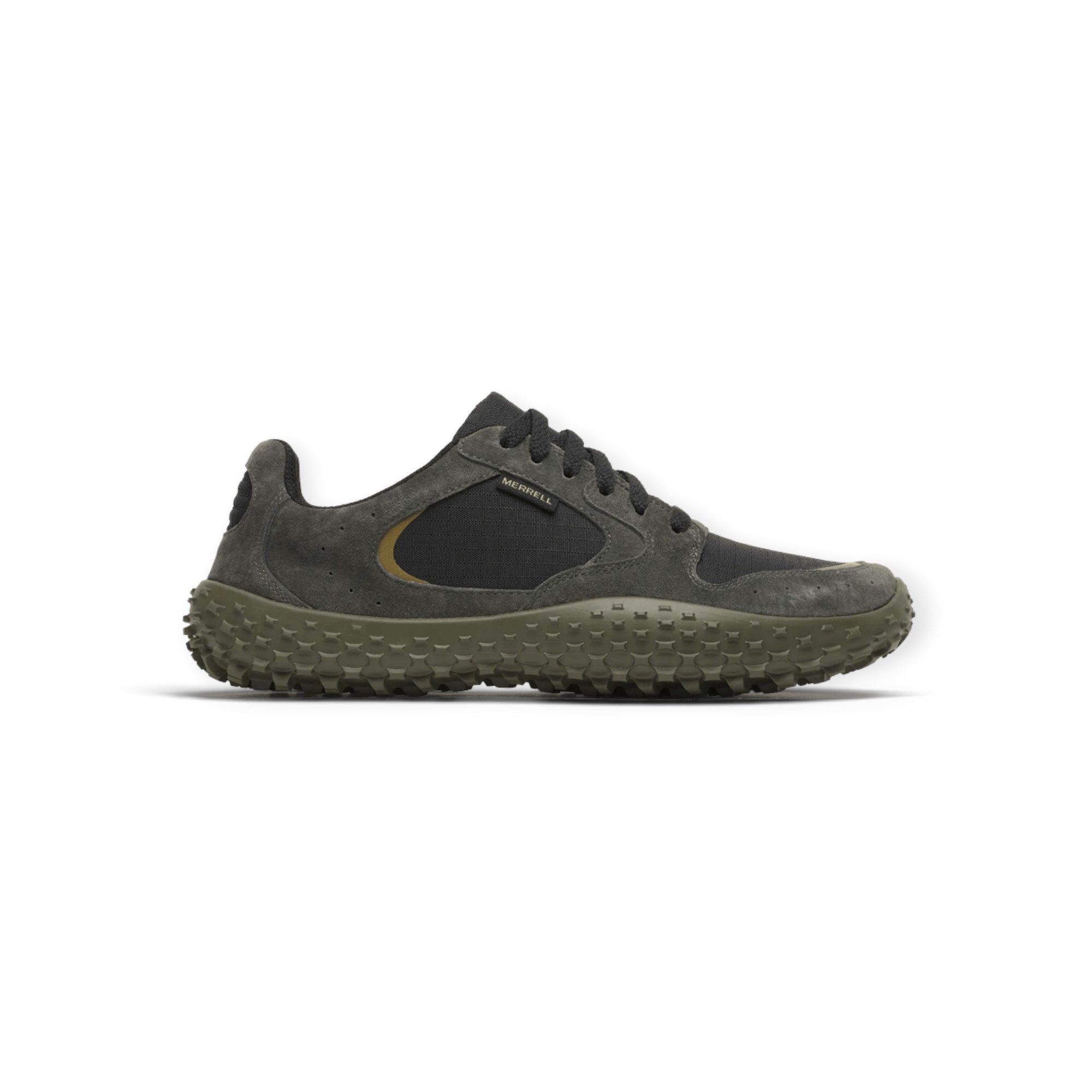 Merrell Minimal-Sneaker Wrapt (Barfussschuhe, wasserdicht) dunkelgrün/schwarz Barfußschuh