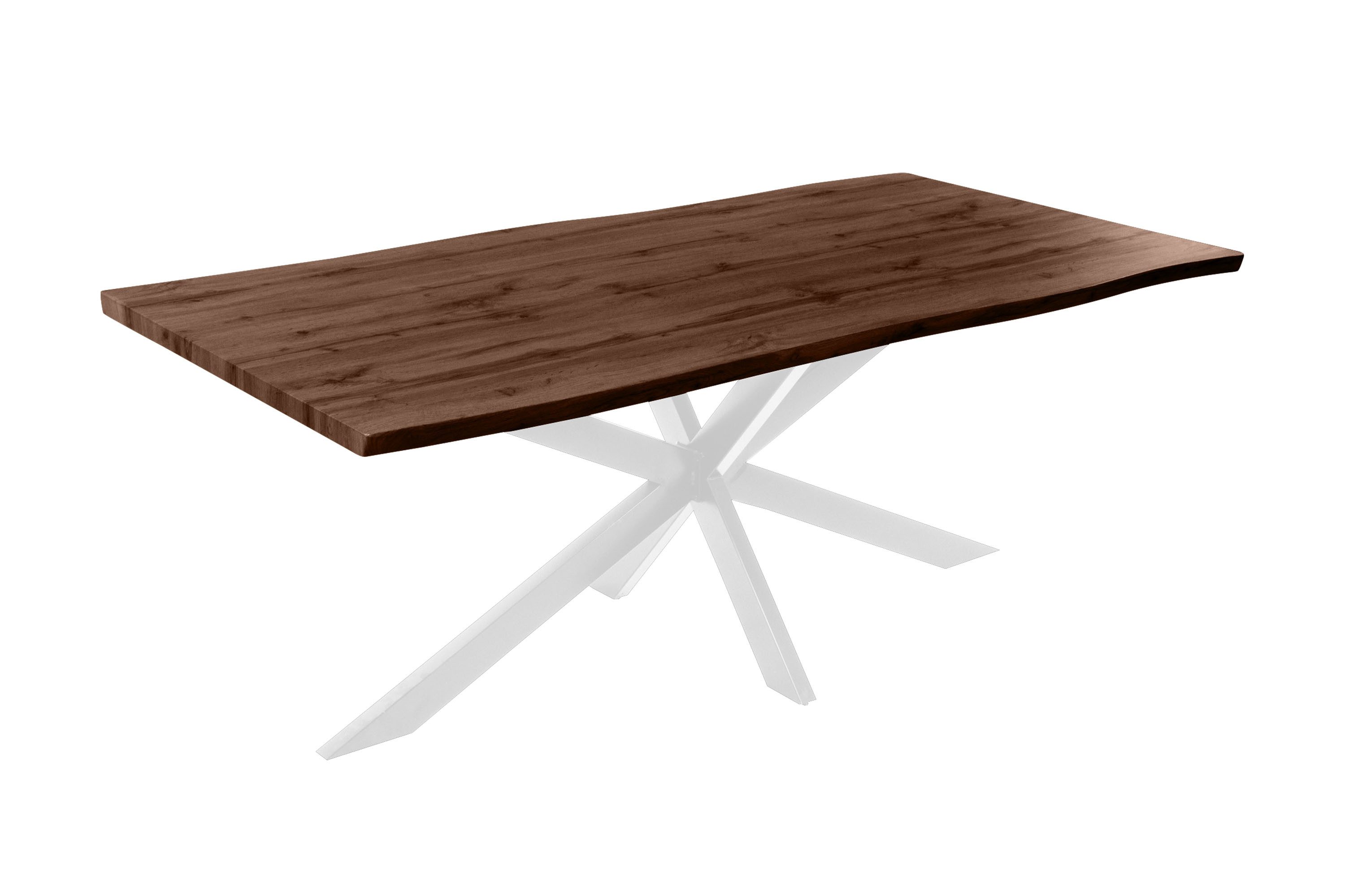 Loreno® Esstisch Josy, verschiedene Holz-Optik, Baumkante, günstig online kaufen