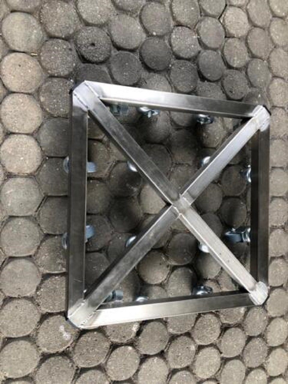 Schlögel Pflanzenroller Pflanzenroller Pflanzenroller Schwerlast Ultra Metall bis 1000kg, Tragkraft bis 1000kg, mit 4 Feststellbremsen, mind. 16 Rollen