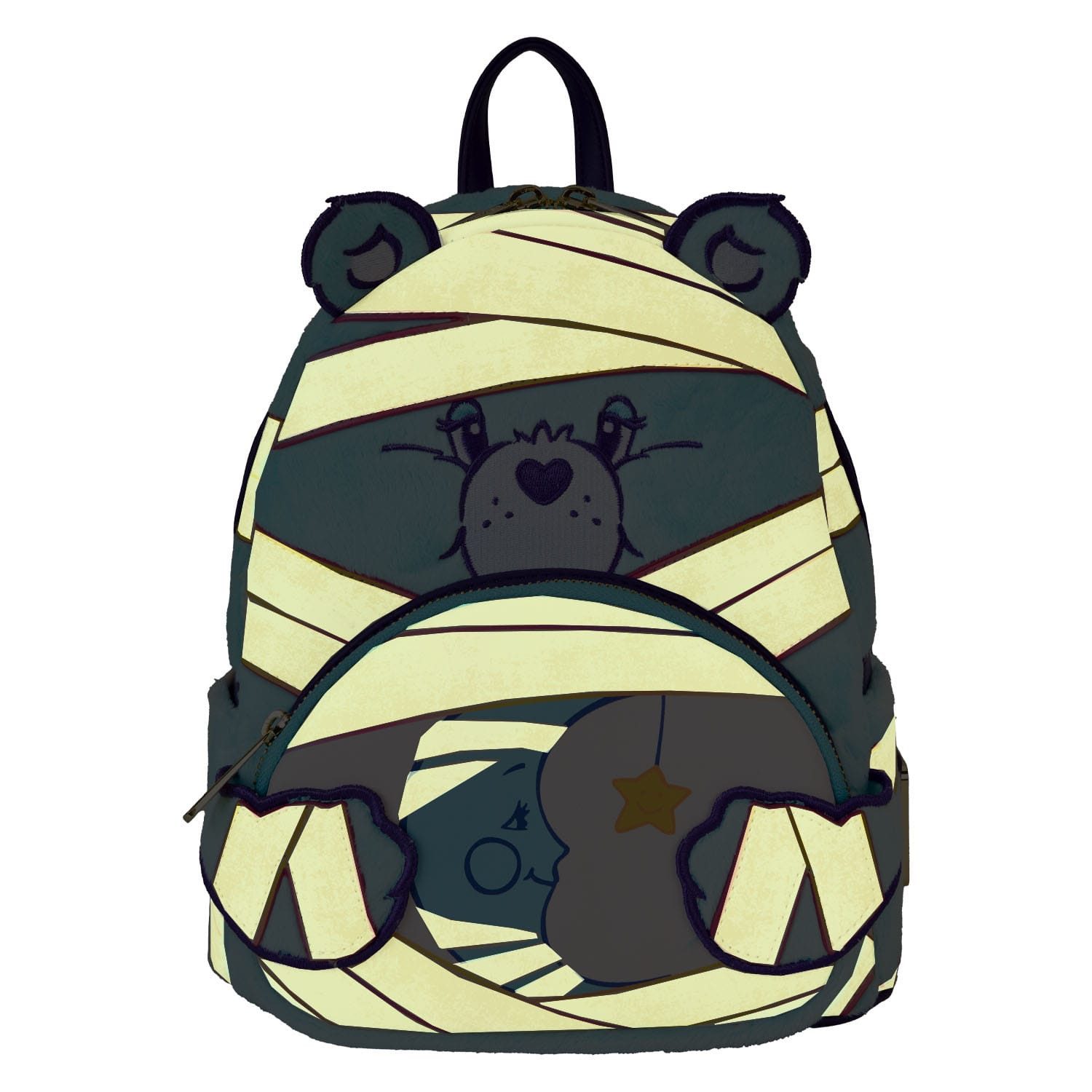 Loungefly Minirucksack Die Glücksbärchen by Loungefly Bedtime Bear Mummy (1-tlg), Hochwertig und Detailliert