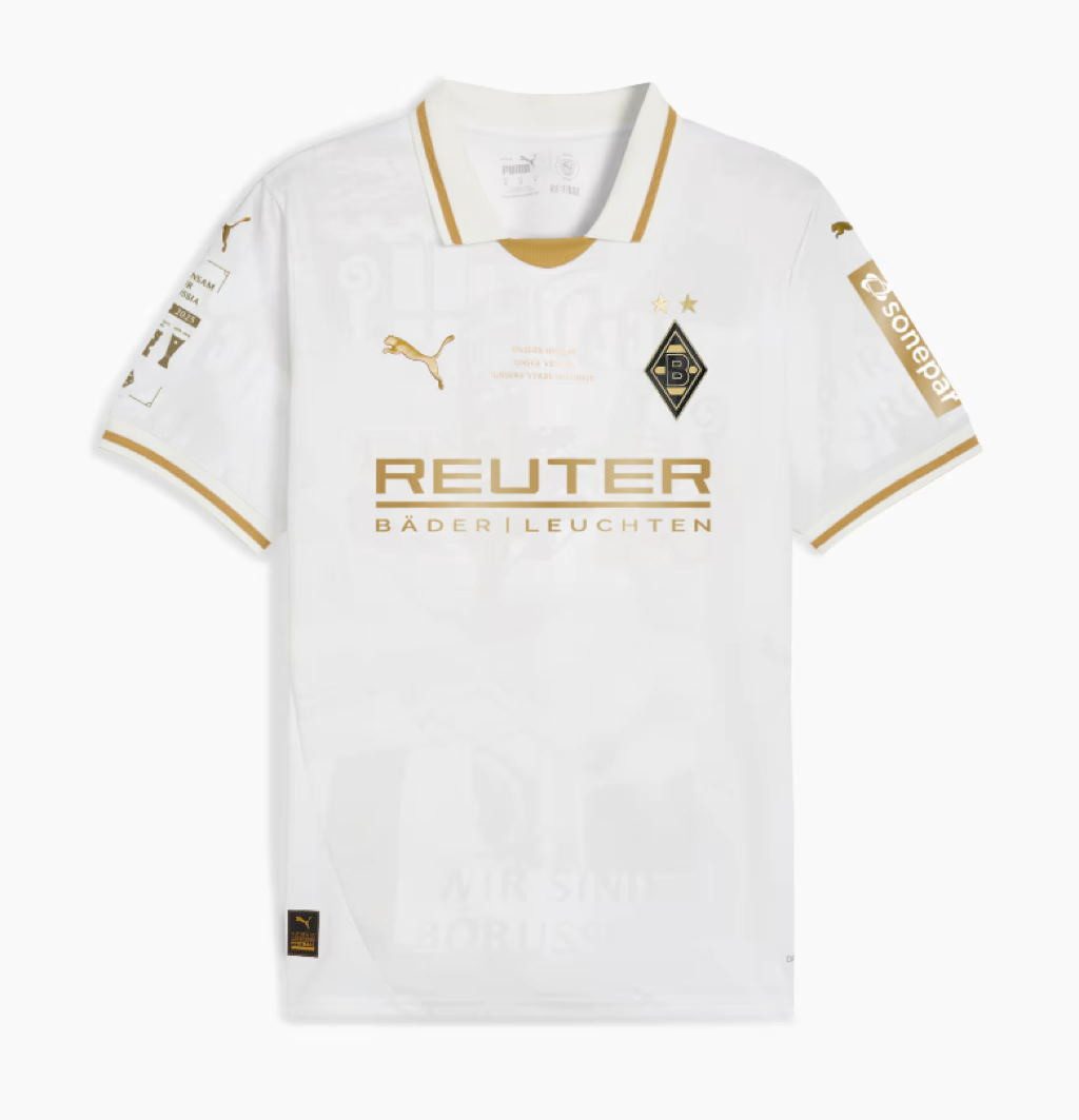 PUMA Fußballtrikot Borussia Mönchengladbach 125-jähriges Jubiläum Trikot Herren