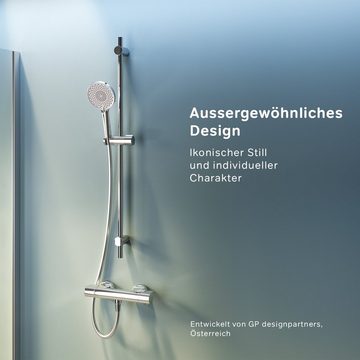 AM.PM Brausethermostat Duscharmatur X-Joy Duscharmaturen Duschthermostat (Mischbatterie) mit Handbrause, Antikalk-System