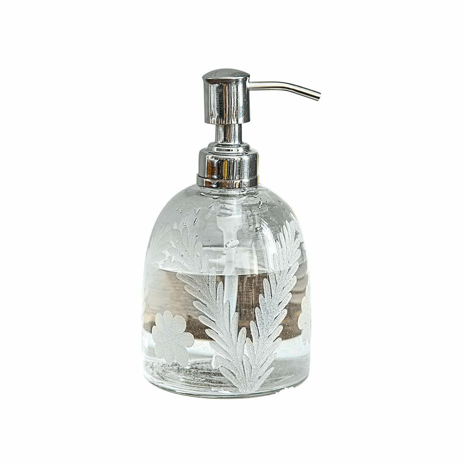 Mirabeau Badaccessoire-Set Seifenspender Crystal klar/silber
