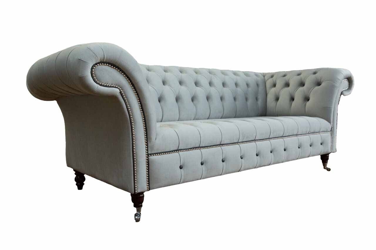 Xlmoebel Chesterfield-Sofa Designer 3-Sitzer Sofa Polster Couch Möbel für Ihr Zuhause, 1 Teile, Made in Europa