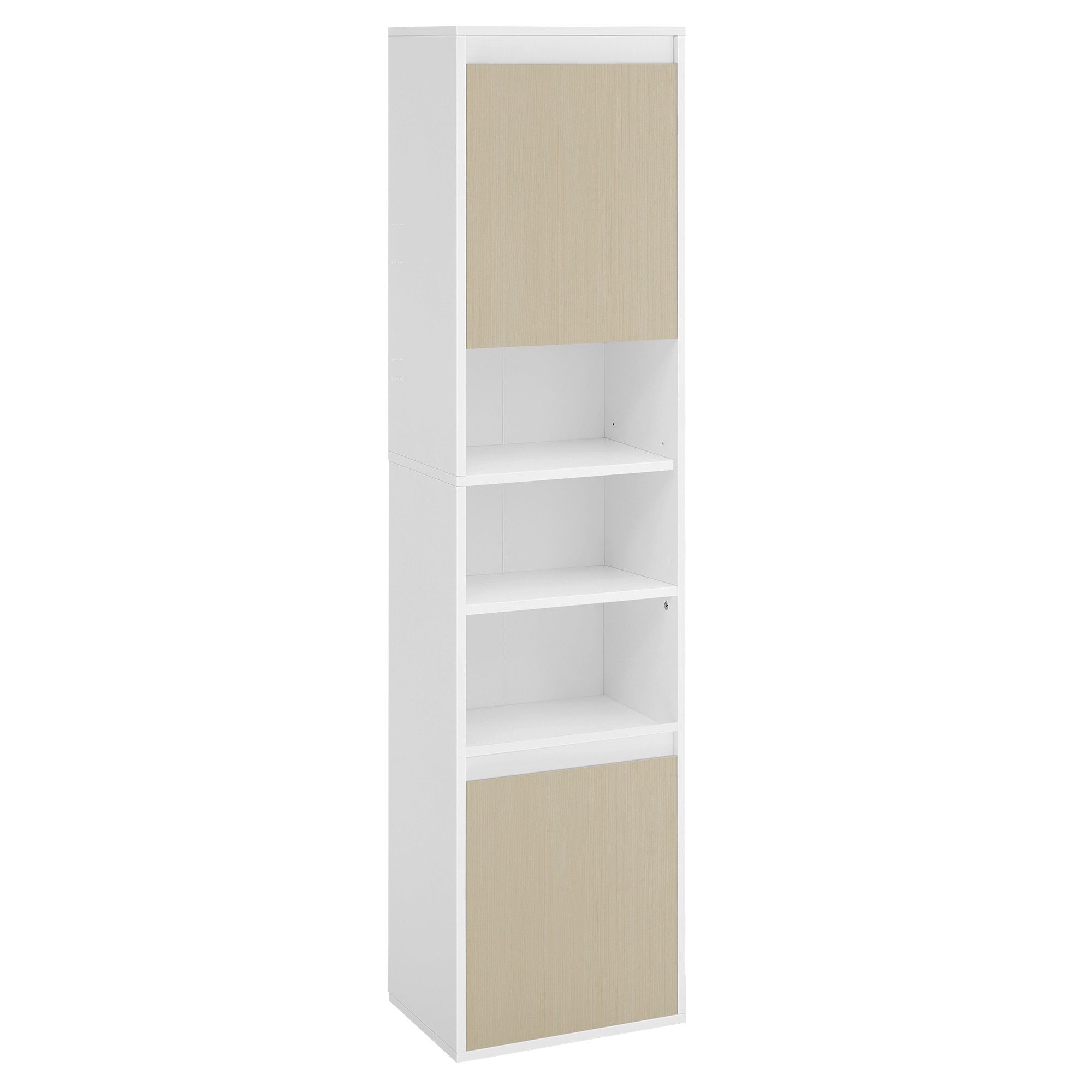 Badkommode Badezimmerschrank, hoher Badschrank, stehend oder hängend
