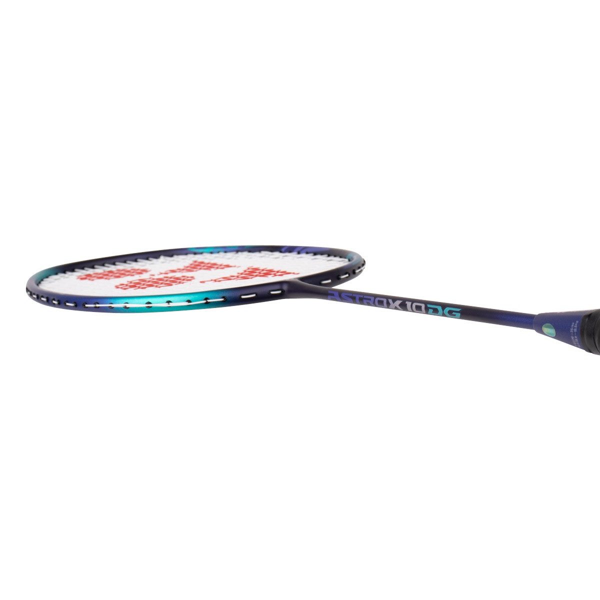 Yonex Badmintonschläger Astrox 10 DG (kopflastig, flexibel) navyblau - besaitet, Gewichtsklasse: 4U/G5