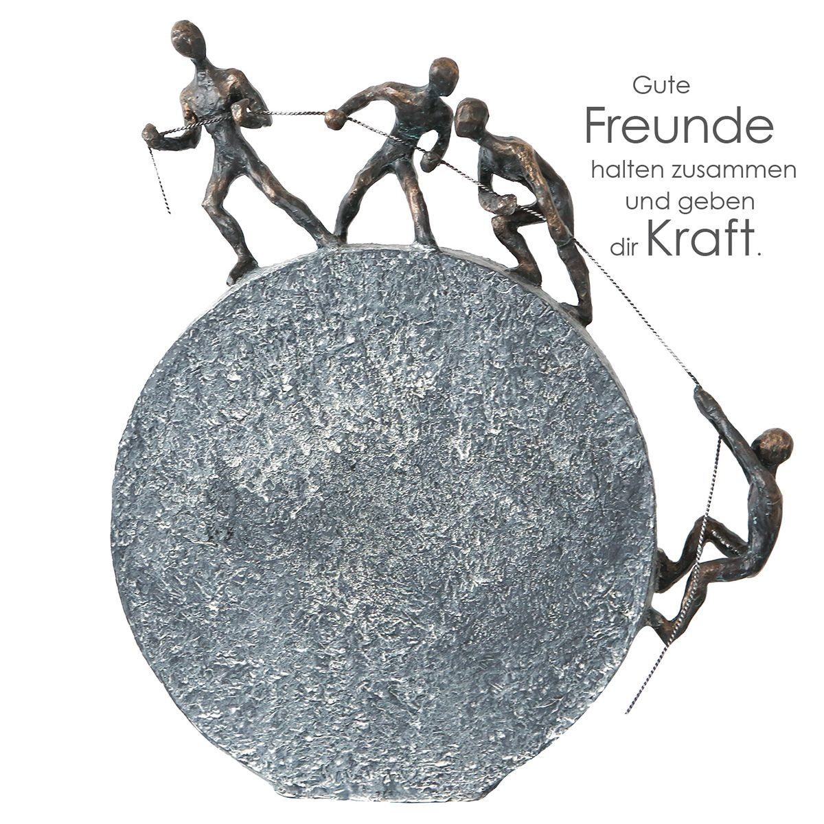 GILDE Dekoobjekt Skulptur GUTE FREUNDE halten günstig online kaufen