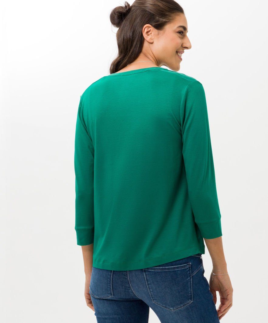 Sweatshirt Style Brax dunkelgrün CLARISSA
