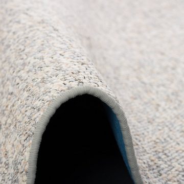 Wollteppich Luxus Woll-Optik Berber Juna Meliert, Snapstyle, Rechteckig, Höhe: 12 mm