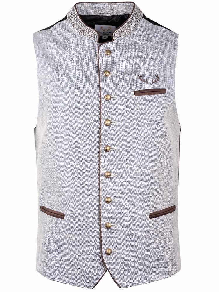 Goldschmidt Trachten Trachtenweste Trachtenweste Ludwig blau