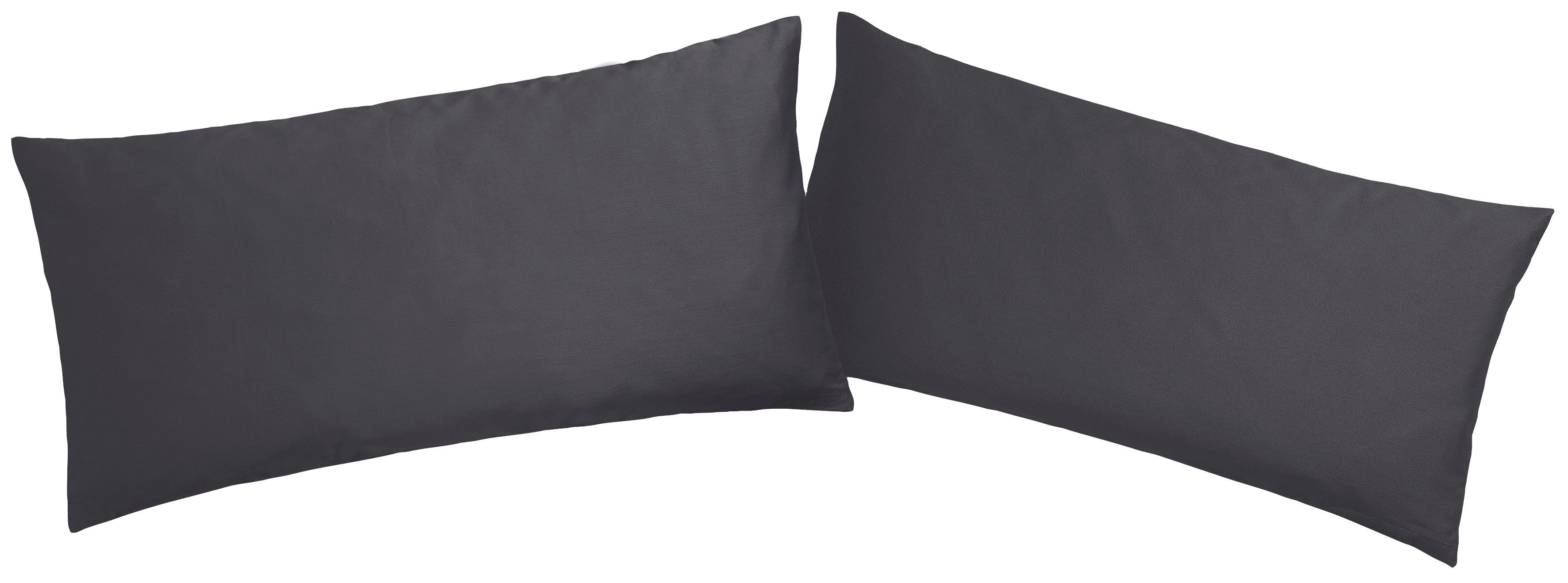 OTTO home Kissenbezug Mila, (2 Stück), Satin Qualität, in Uni Design