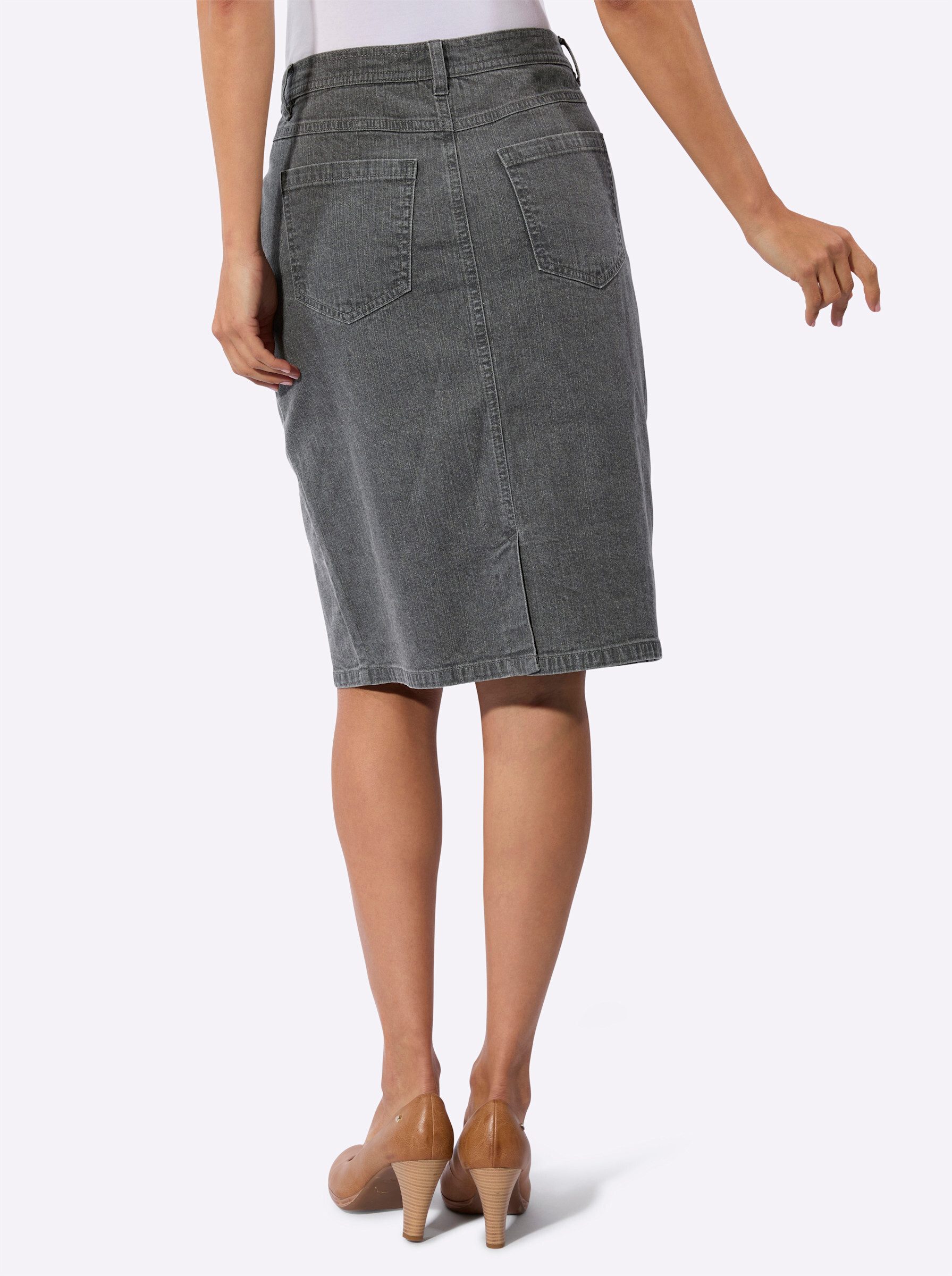 Witt A-Linien-Rock Jeans-Rock