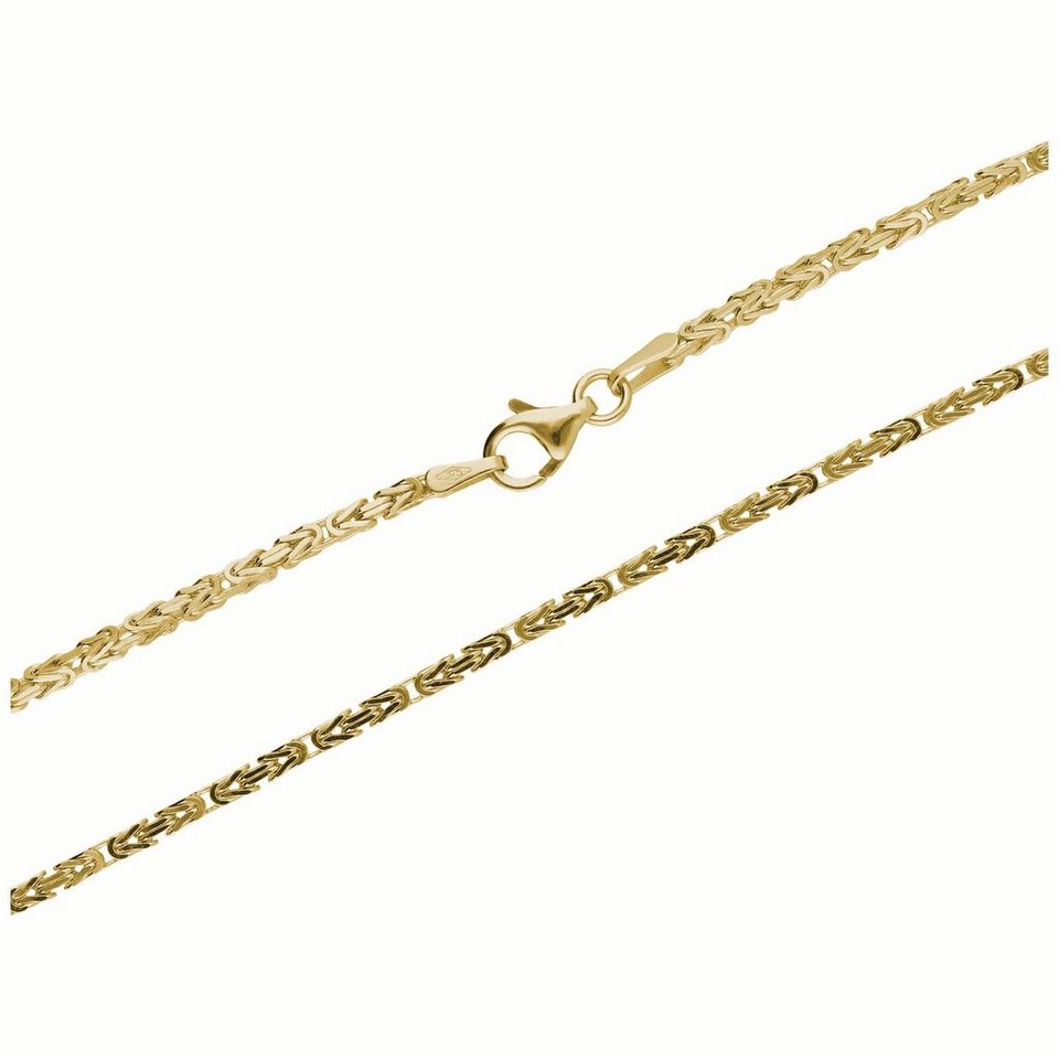 Königsketten mit Gold massiv, Armband Merano Luigi Gliederung, 375