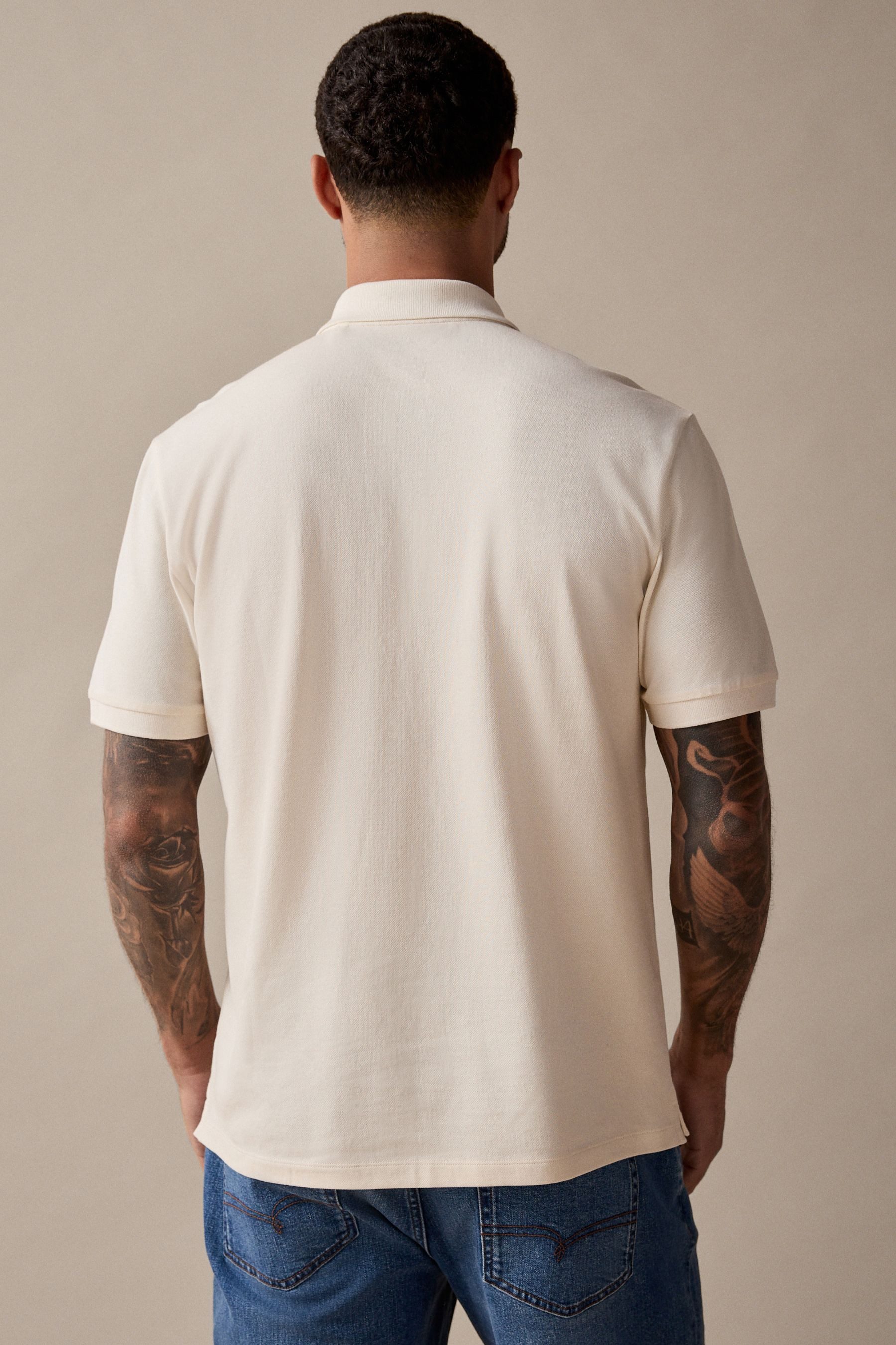 Next Poloshirt Piqué-Poloshirt (1-tlg) günstig online kaufen