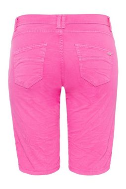 Way of Glory Jeansshorts mit asymmetrischer Knopfleiste