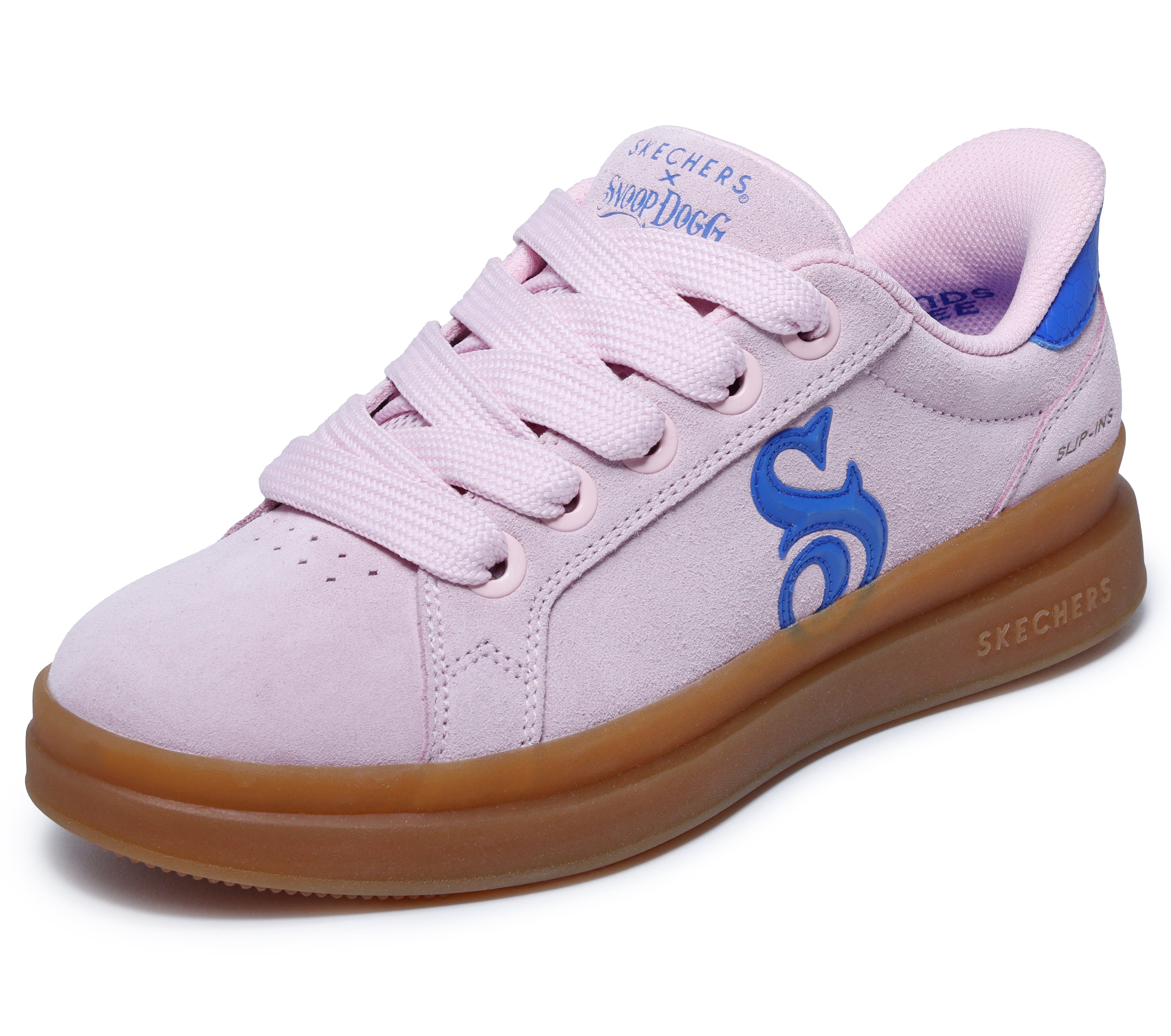 Skechers COURTSIDE-CALI GIRLZ Sneaker Basket-Sneaker, Schnürschuh mit Slip-Ins Funktion