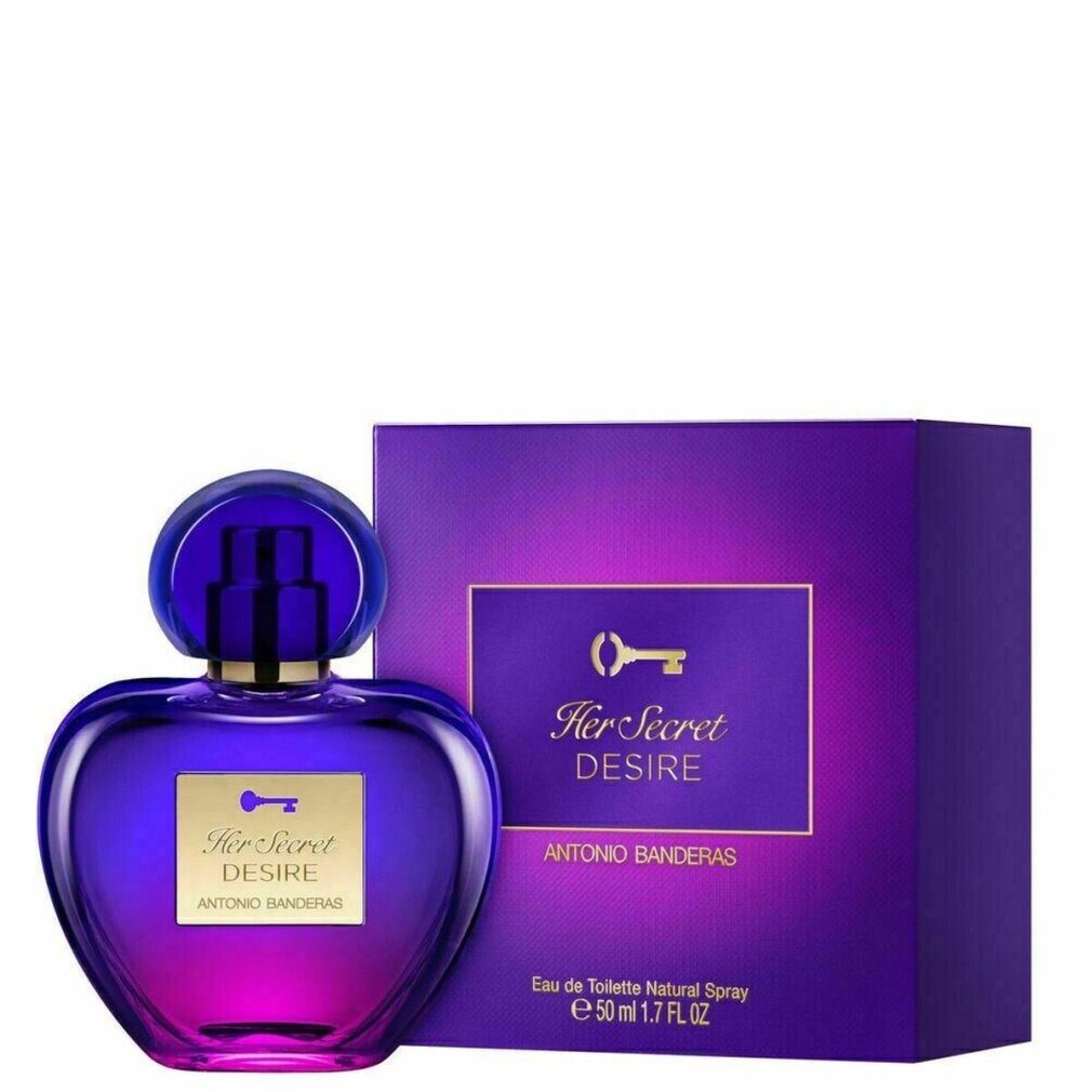 antonio banderas Eau de Toilette Her Secret Desire EDT 50ml