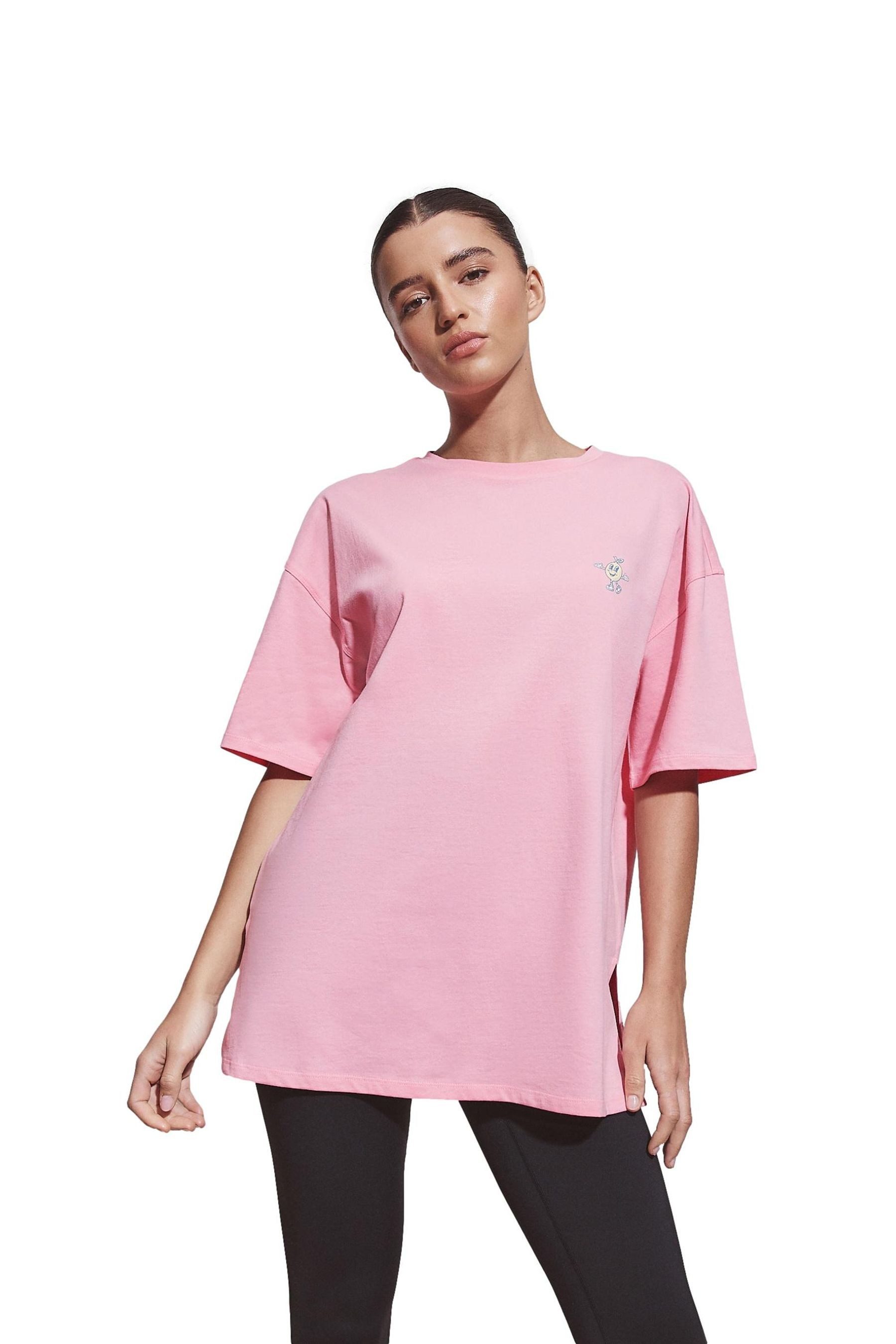 Next T-Shirt Oversized Fit T-Shirt mit Grafik aus Baumwolle (1-tlg) günstig online kaufen