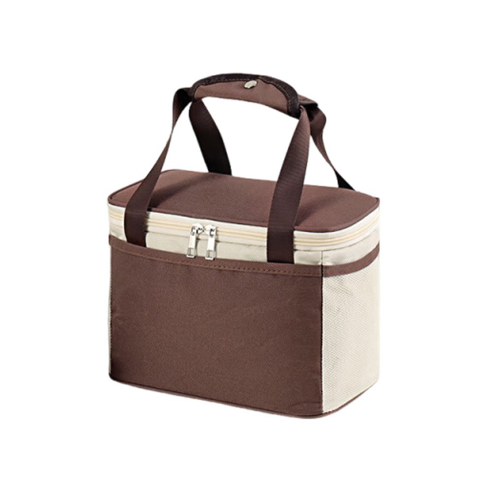 Agger Kühltasche Thermobehälter Kühltasche Faltbar Thermobehälter für Essen, mit Reißverschluss, wassedichtem Material, ideal für Arbeit & Ausflug