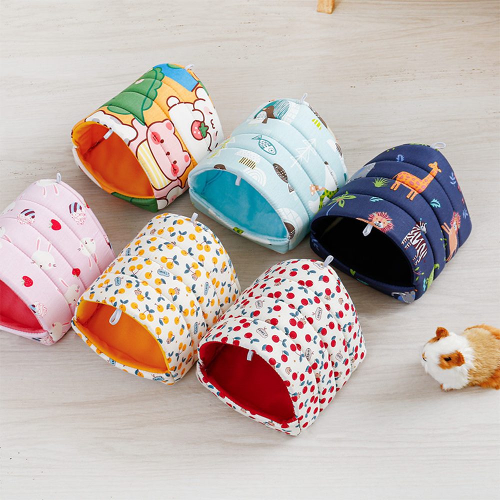 Ledander Tierhaus 2er-Pack Meerschweinchen-Betten, waschbar,Zubehör für Kleintierkäfige, für Zwergkaninchen, Chinchillas, Hamster, Igel, Frettchen, Bartagamen