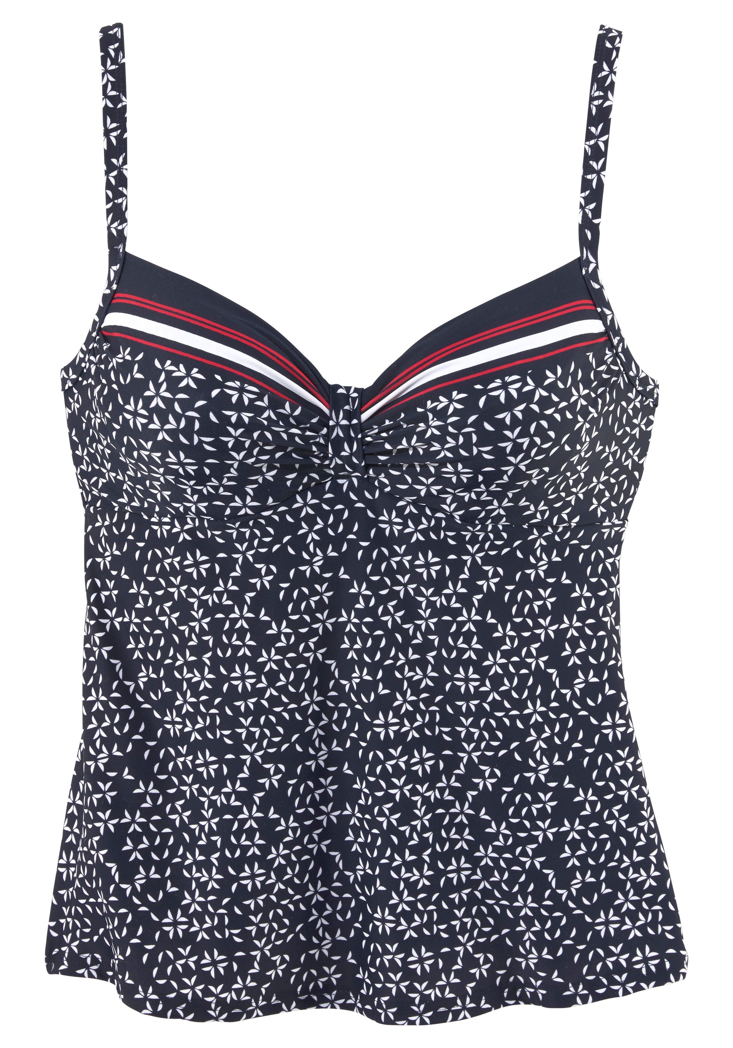 LASCANA Bügel-Tankini-Top Minimal, in bauchbedeckender Form günstig online kaufen