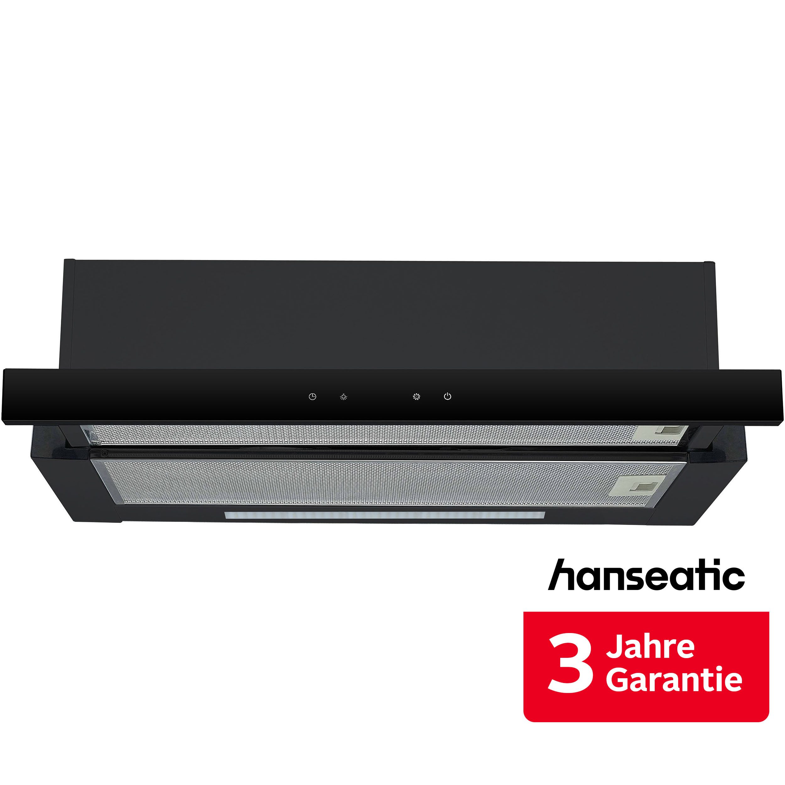 Hanseatic Flachschirmhaube HFSA1B6 HFSA1B6, inkl. 3 Jahre Herstellergarantie