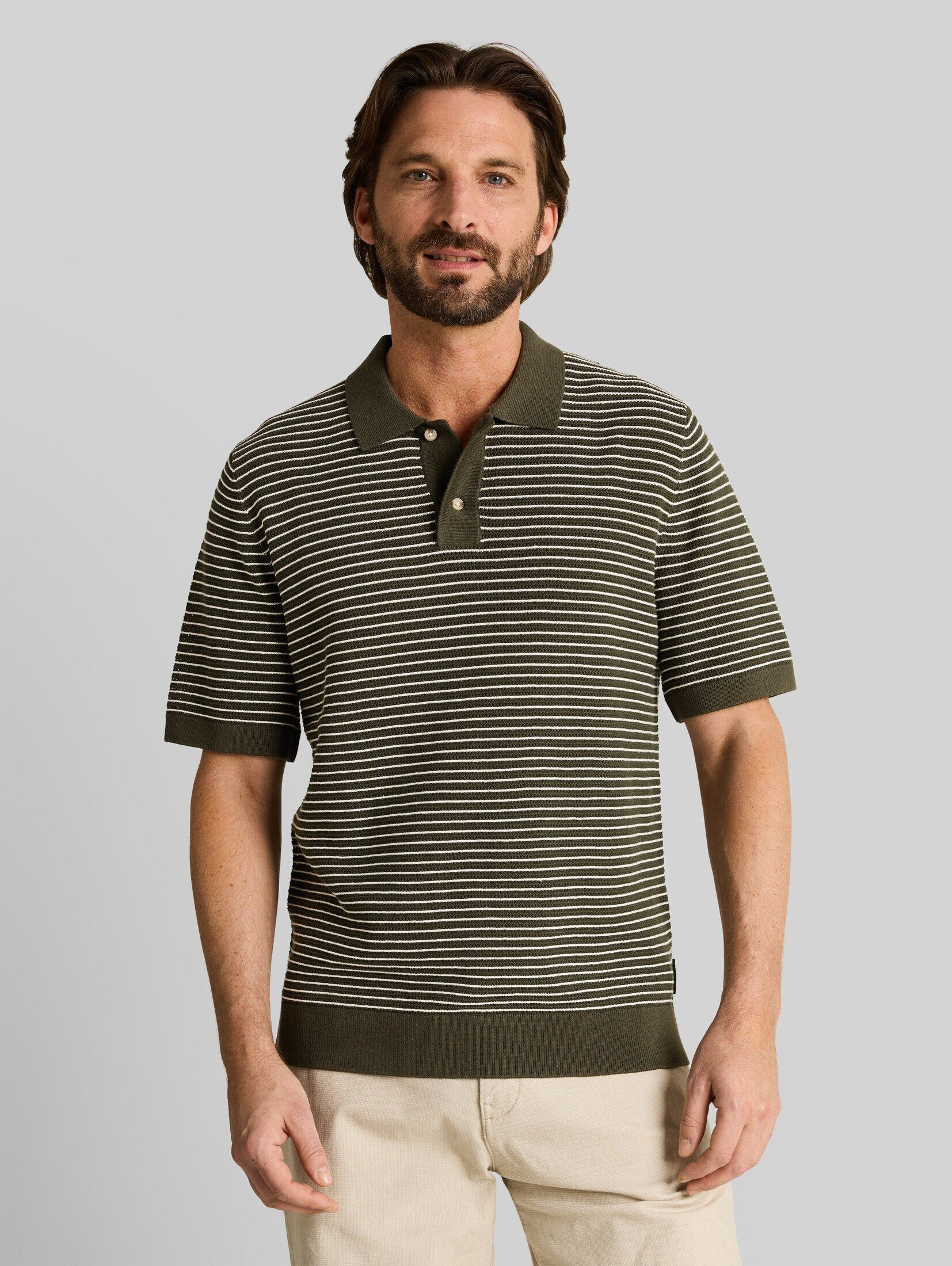 TOM TAILOR T-Shirt Pullover & Strickjacken Strickpullover mit Polokragen