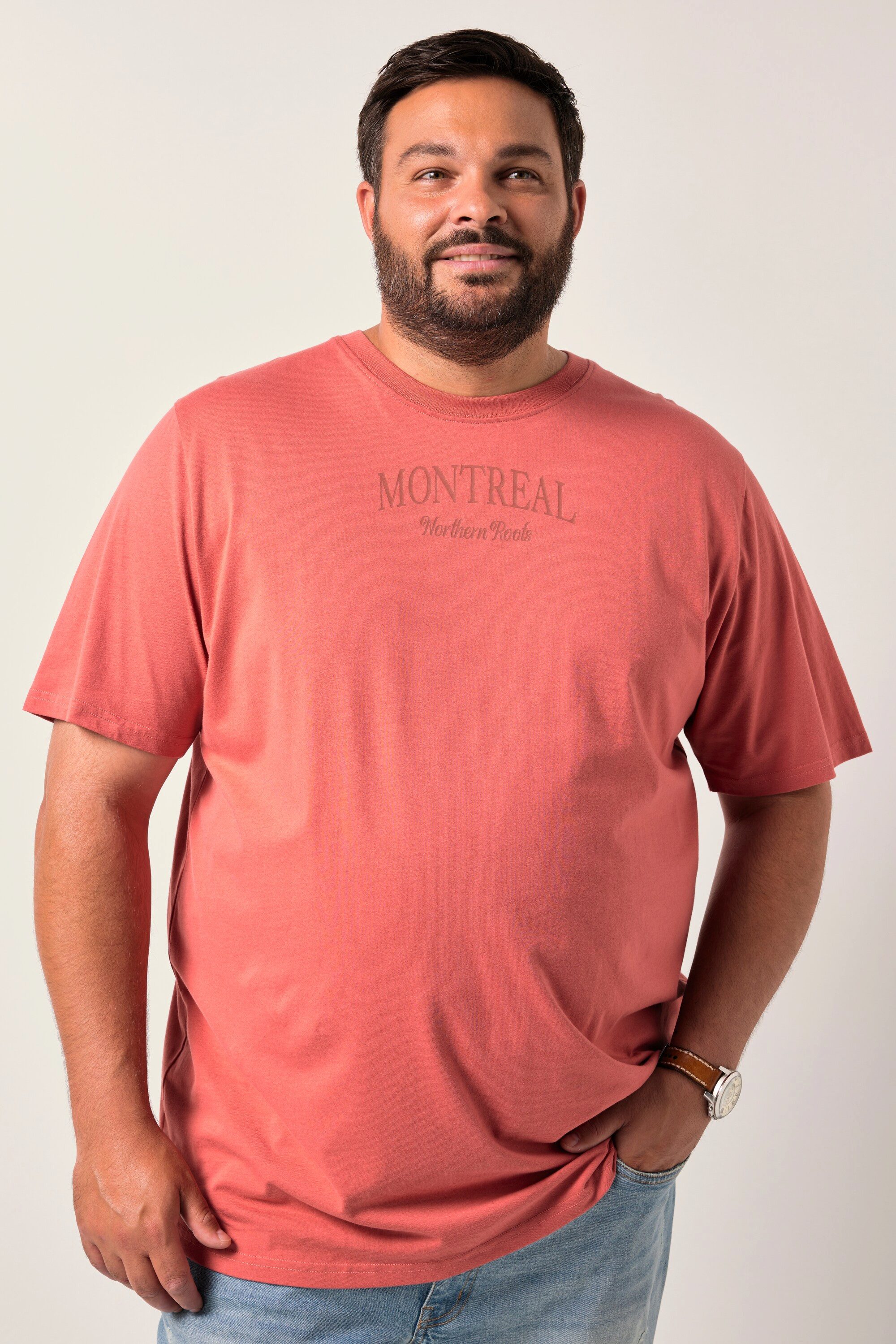 T-Shirt T-Shirt Halbarm Brustprint