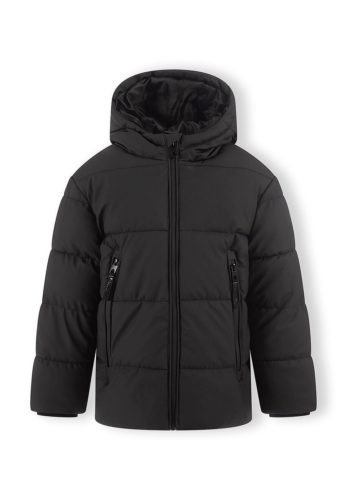 MINOTI Winterjacke für Jungen, Pufferjacke mit Kapuze, wattiert mit breiter Steppung