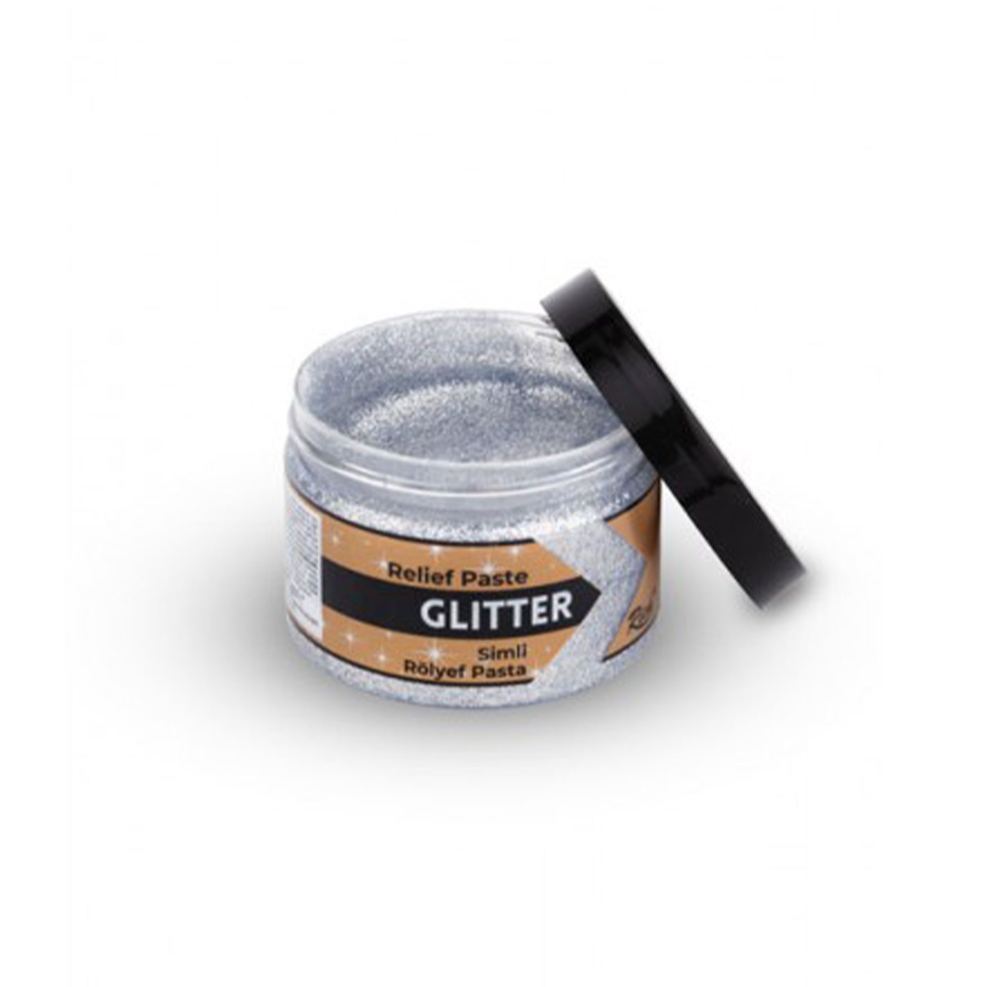 RICH Bastelfarbe Rich Relief Paste Metallic & Glitter - Acrylbasis 150ml